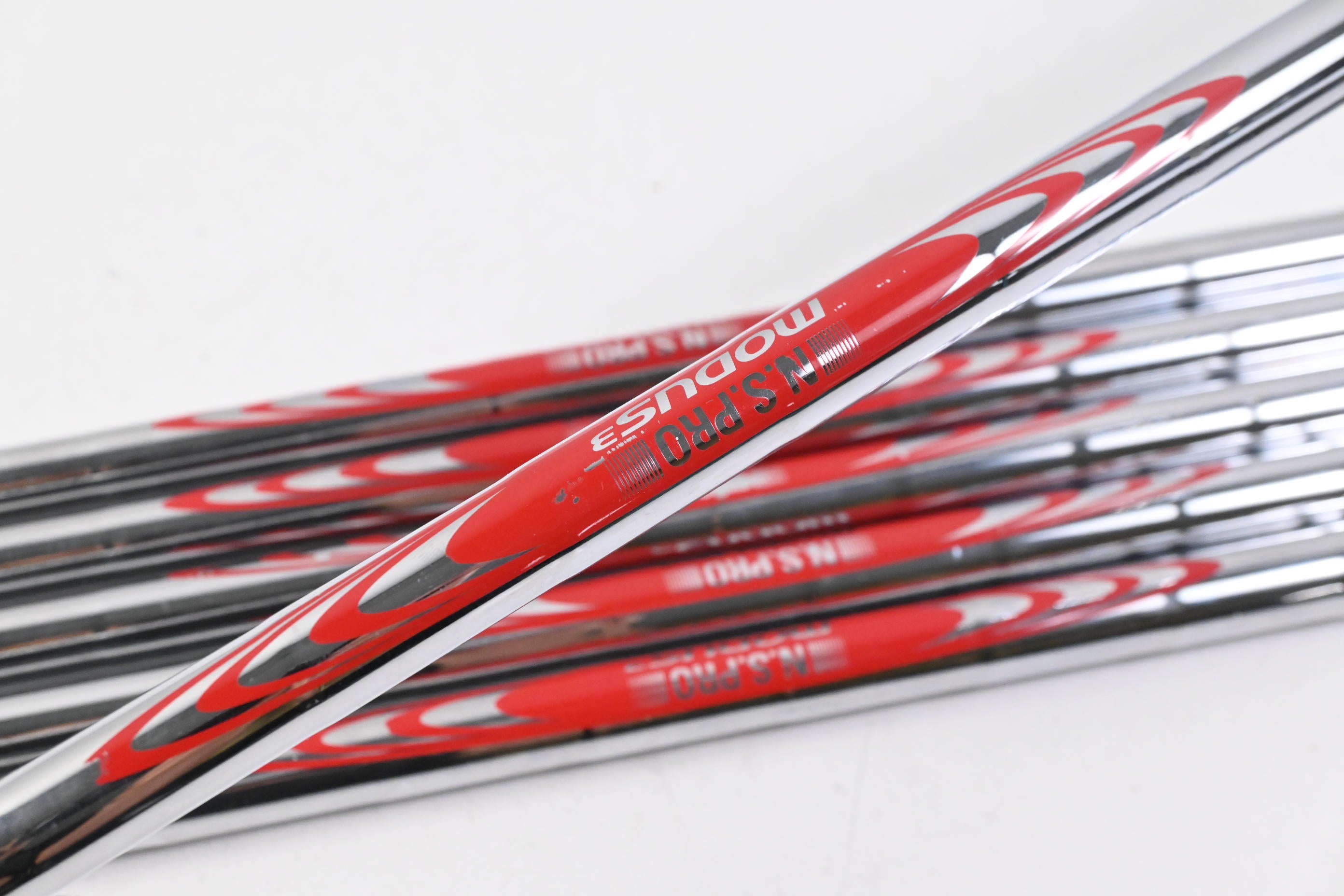 N.S. Pro Modus3 Tour 105 Iron Shafts / Regular Flex / Set of 6 / .355" Tips