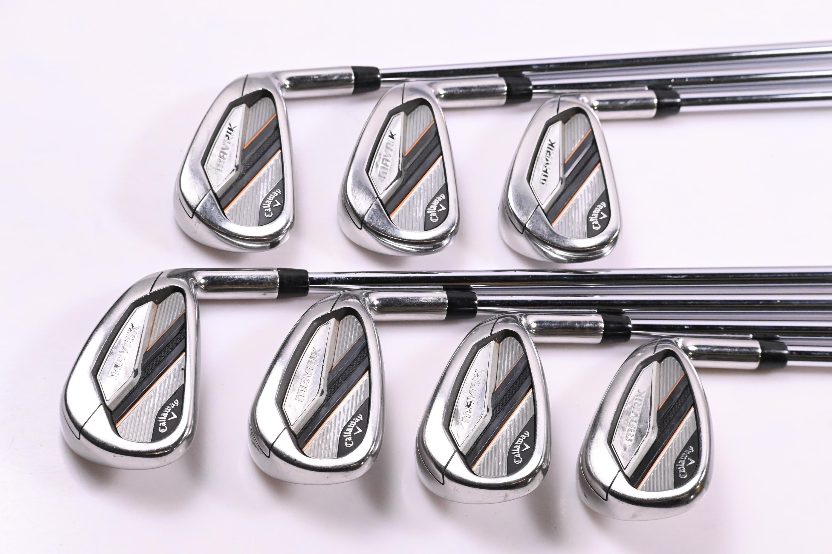 Callaway Mavrik Irons / 4-PW / Regular Flex Project X Shafts