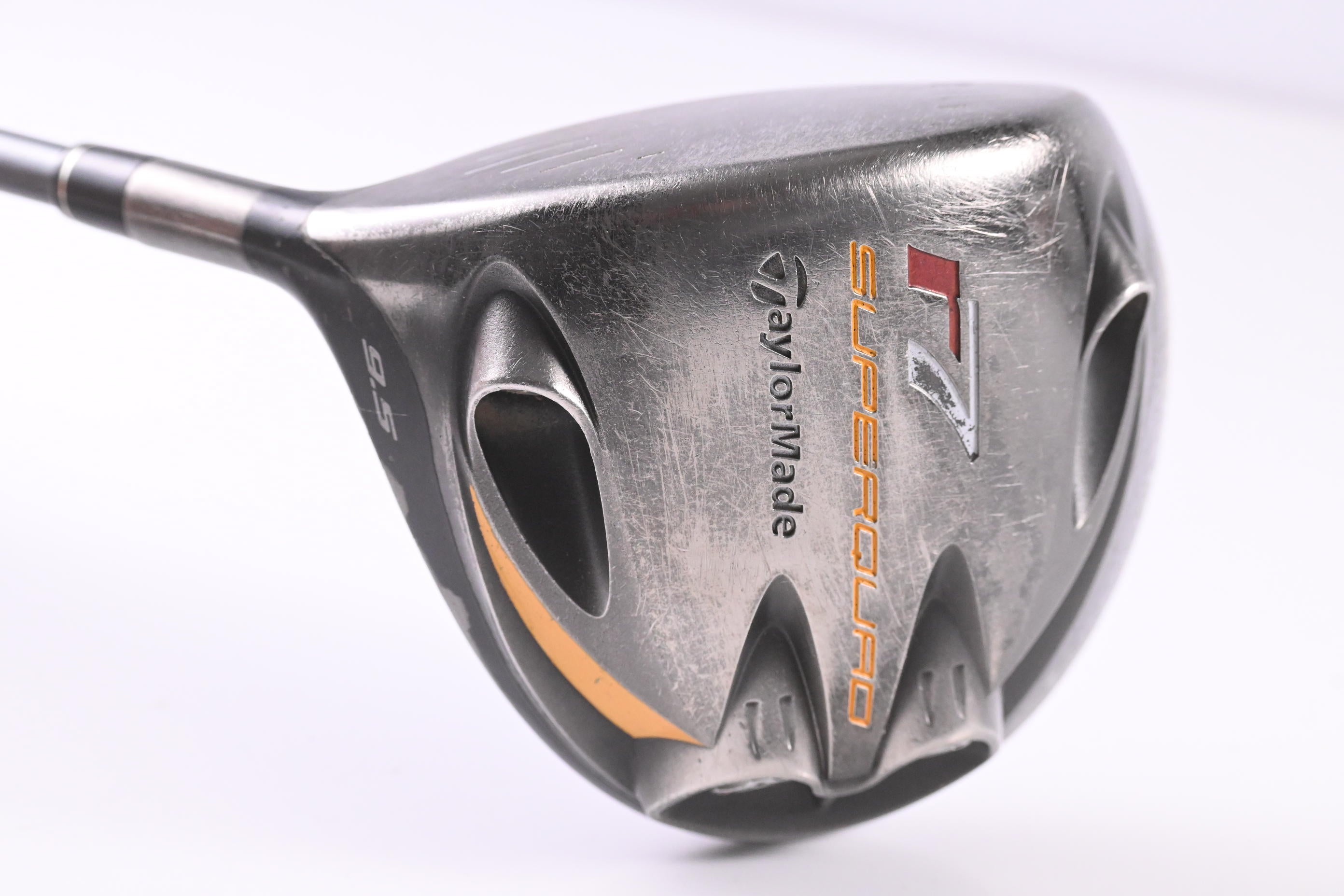 Left Hand Taylormade R7 Superquad Driver / 9.5 Degree / Regular Flex REAX 65