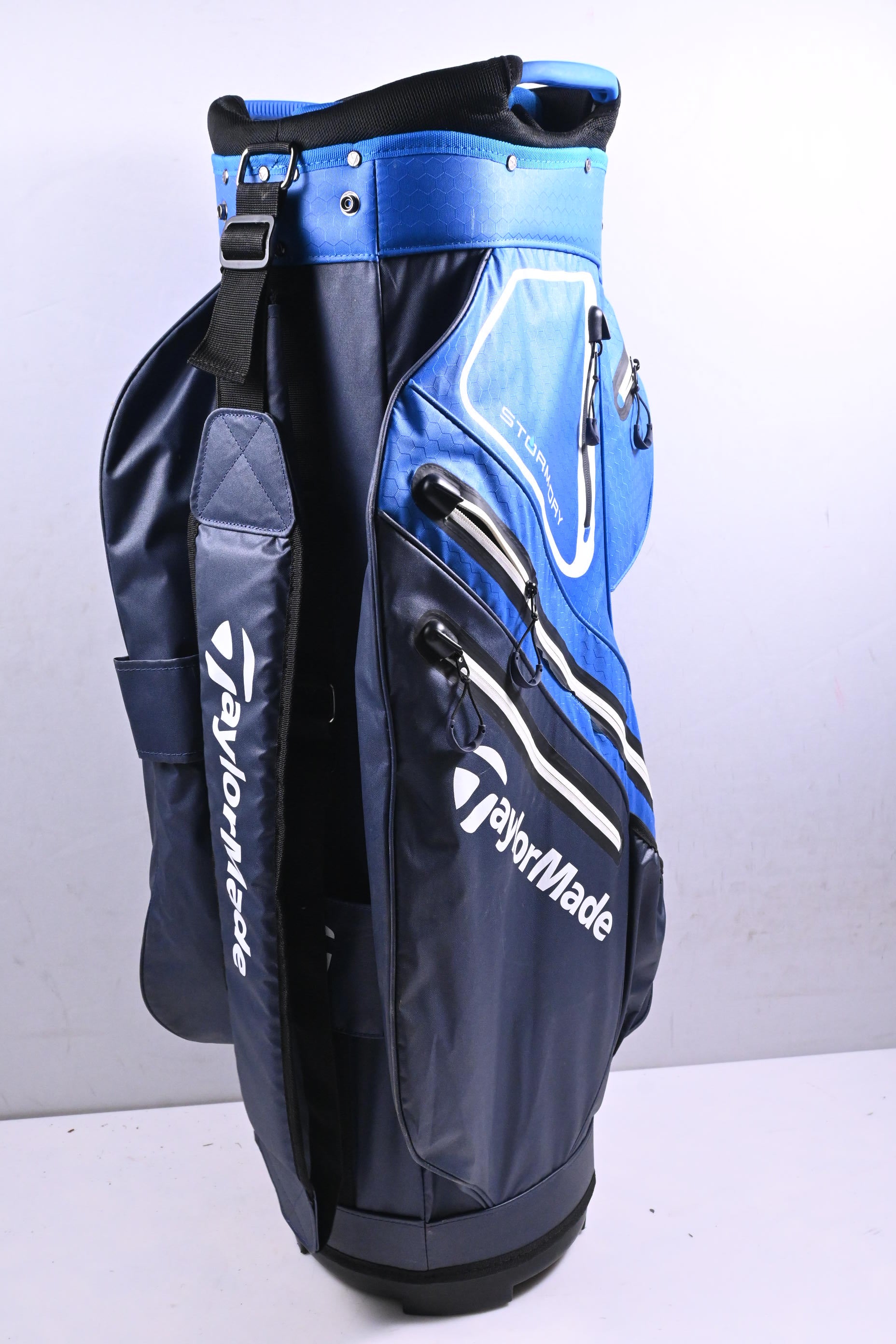 Taylormade Storm Dry Cart Bag / 14-Way Divider / Navy, Blue