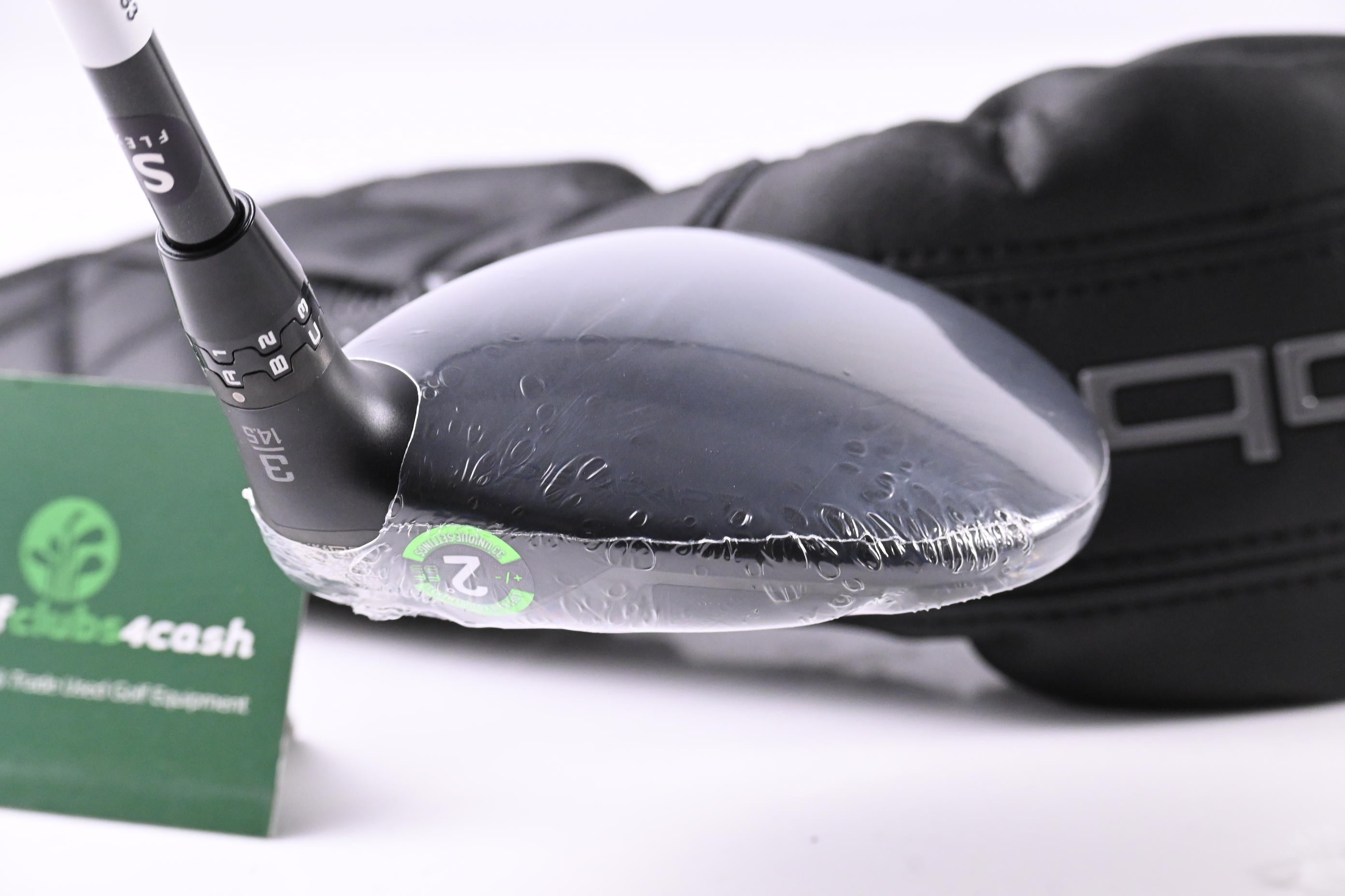 Cobra DS-Adapt LS Titanium #3 Wood / 14.5 Degree / Stiff Flex Denali Black 70