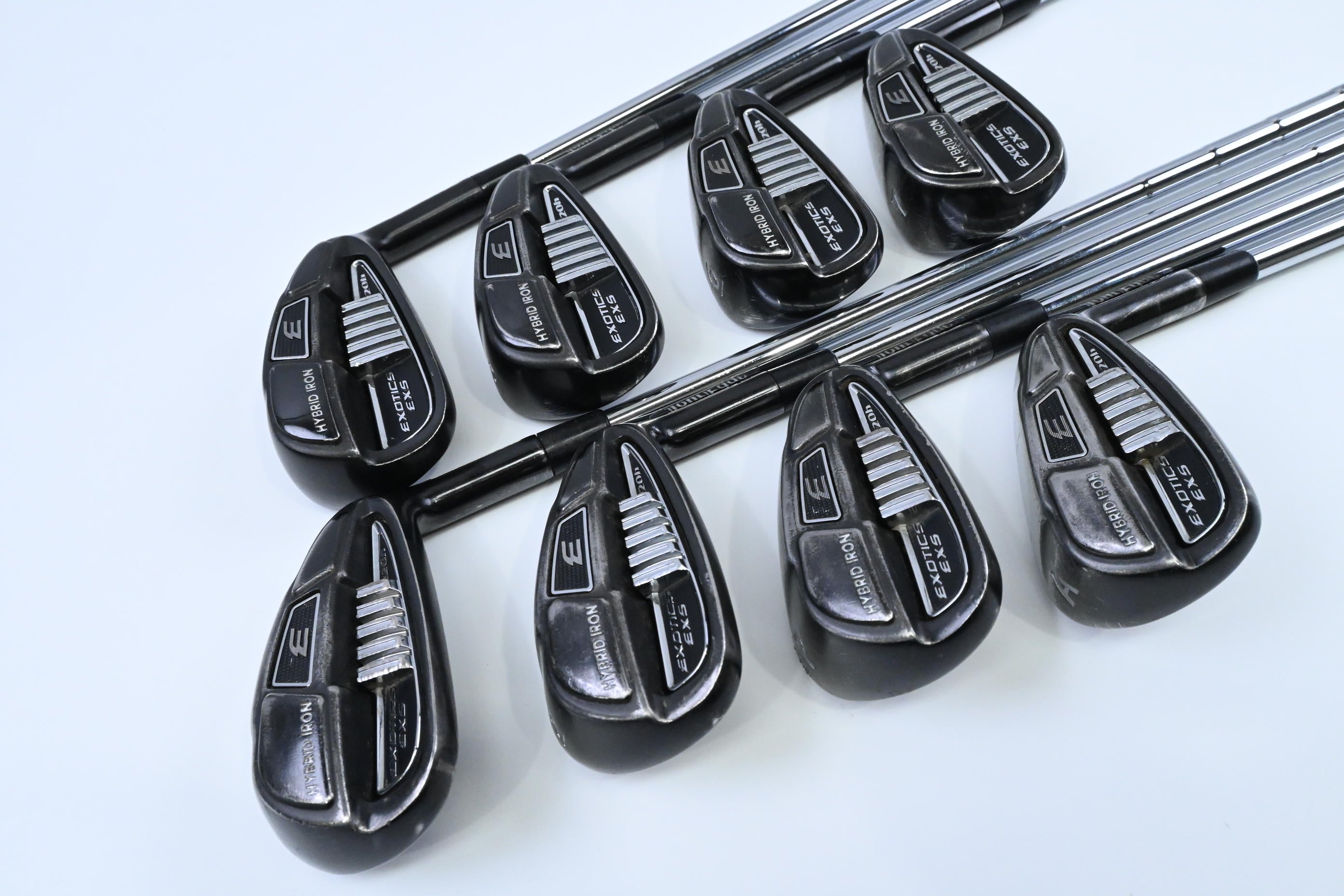 Tour Edge Hot Launch E524 Irons / 4-PW+AW / Stiff Flex Elevate 95 Shafts