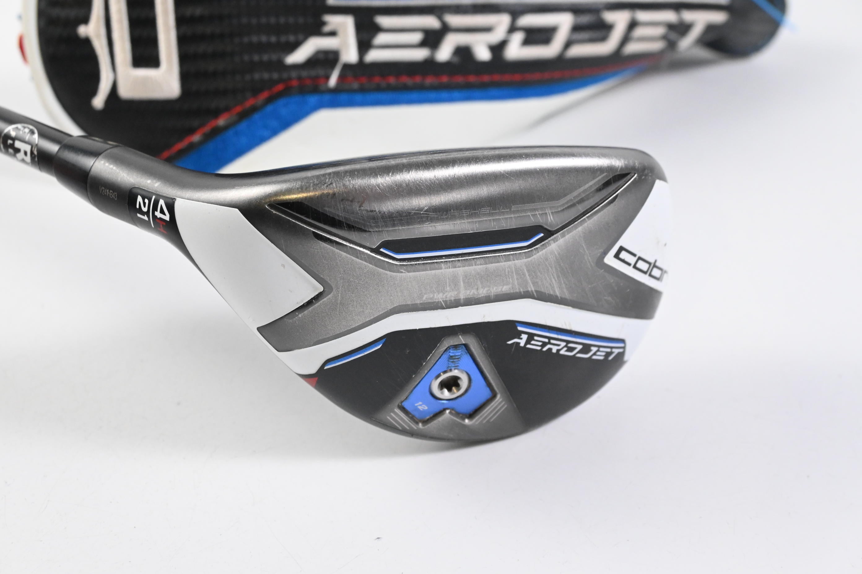 Left Hand Cobra Aerojet #4 Hybrid / 21 Degree / Regular Flex KBS PGI 75 Shaft
