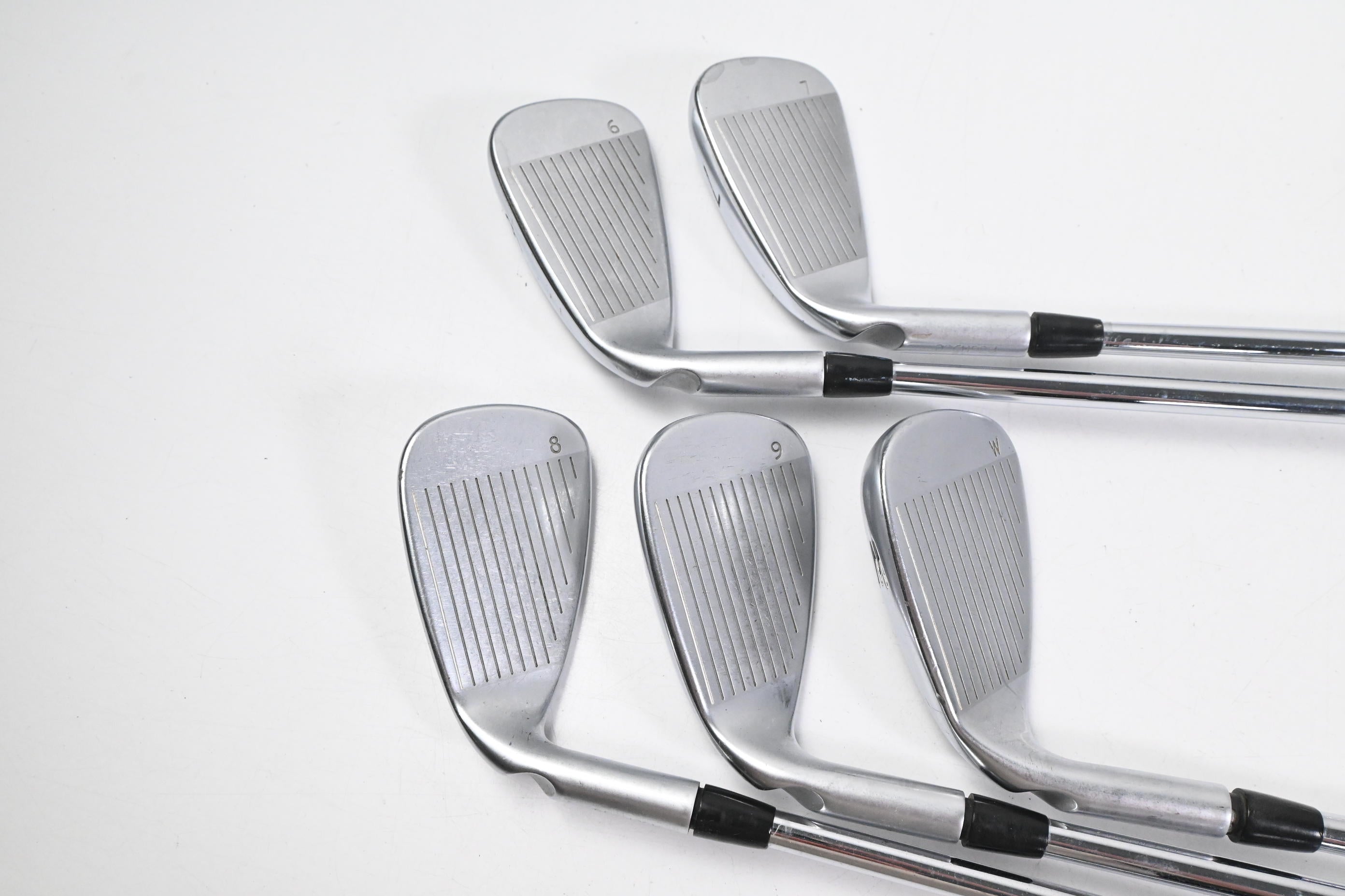 Ping G400 Irons / 6-PW / Red Dot / Regular Flex Ping AWT 2.0 Shafts