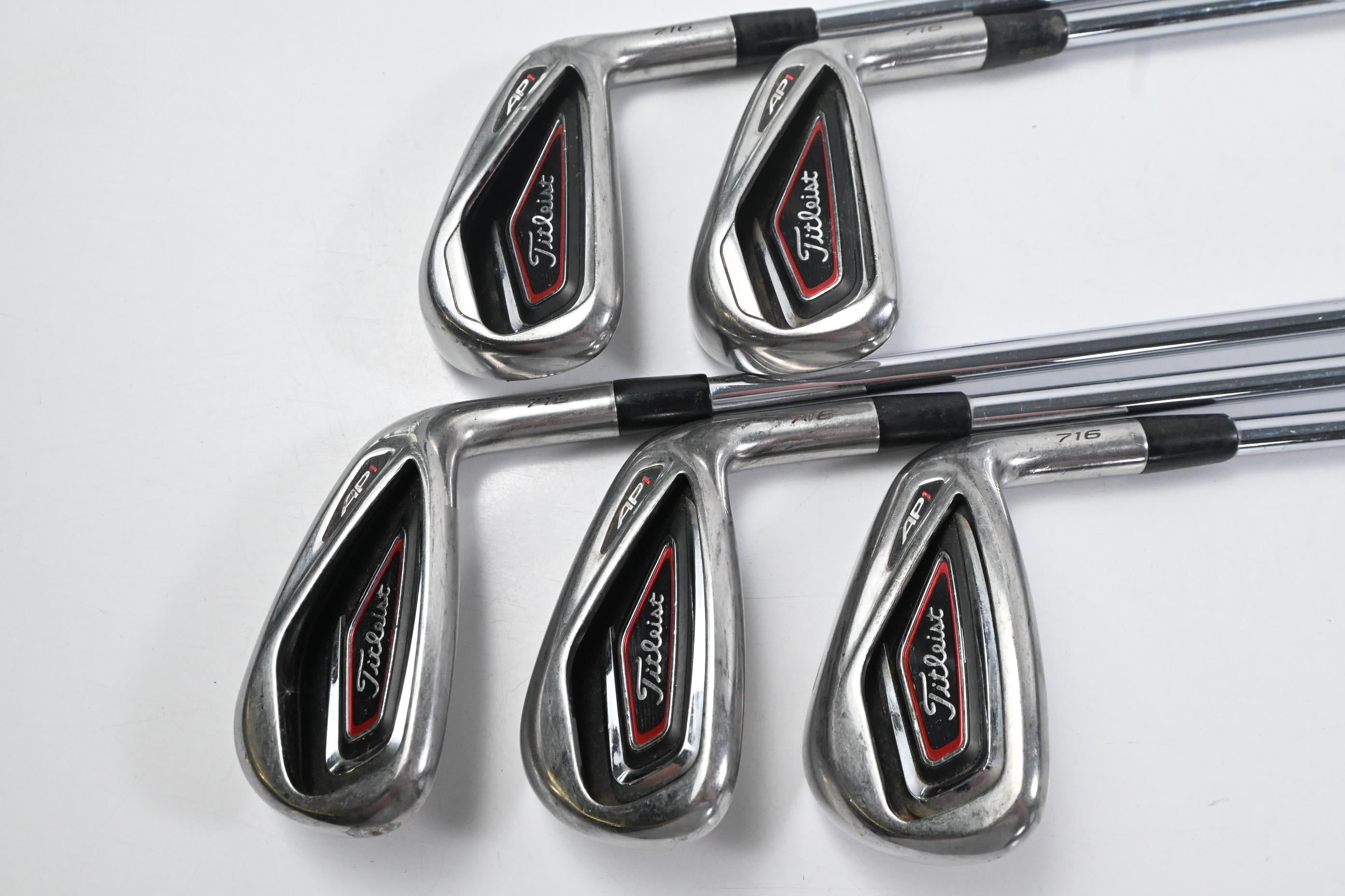 Titleist 716 AP1 Irons / 6-PW / Stiff Flex XP 90 S300 Steel Shafts
