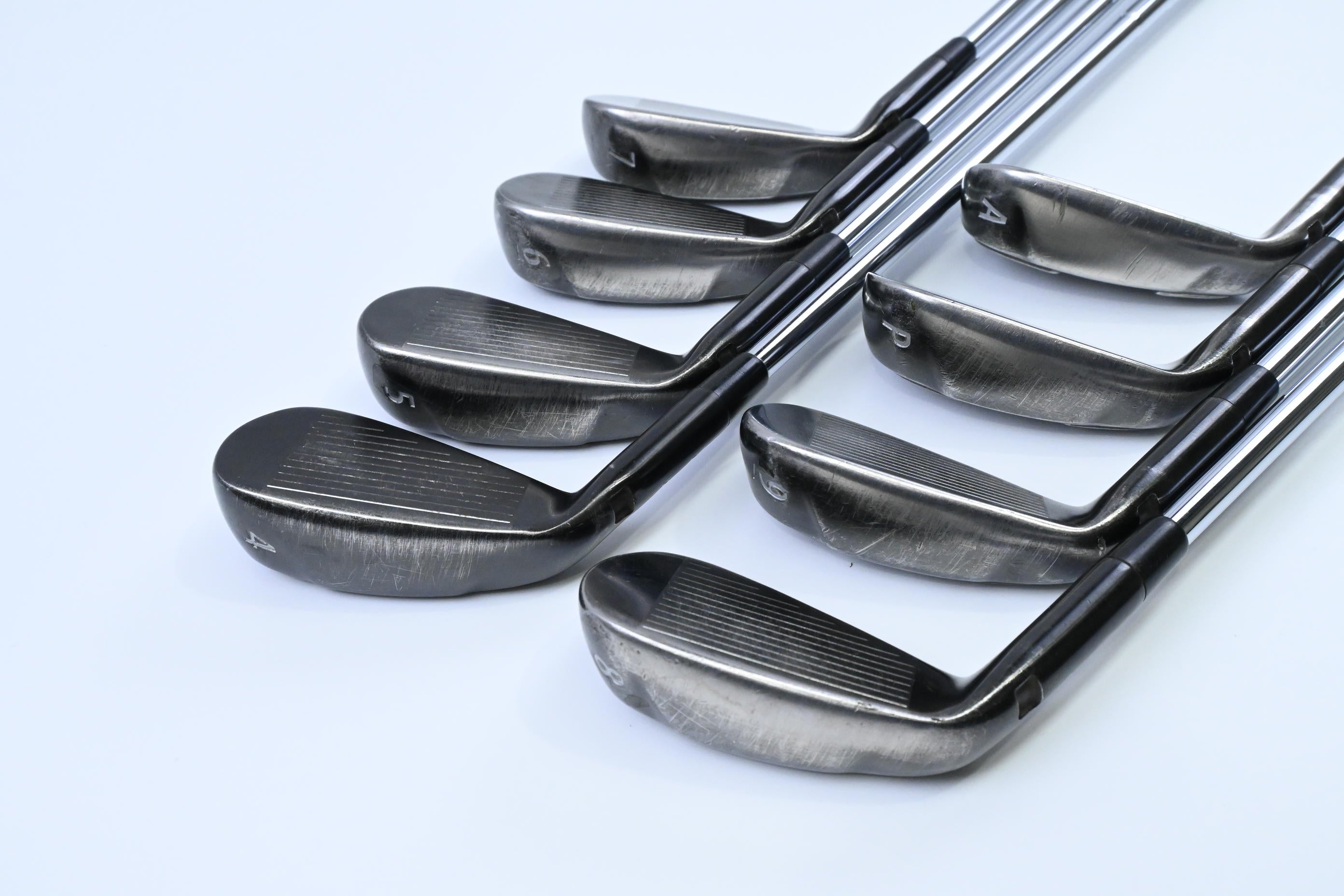 Tour Edge Hot Launch E524 Irons / 4-PW+AW / Stiff Flex Elevate 95 Shafts