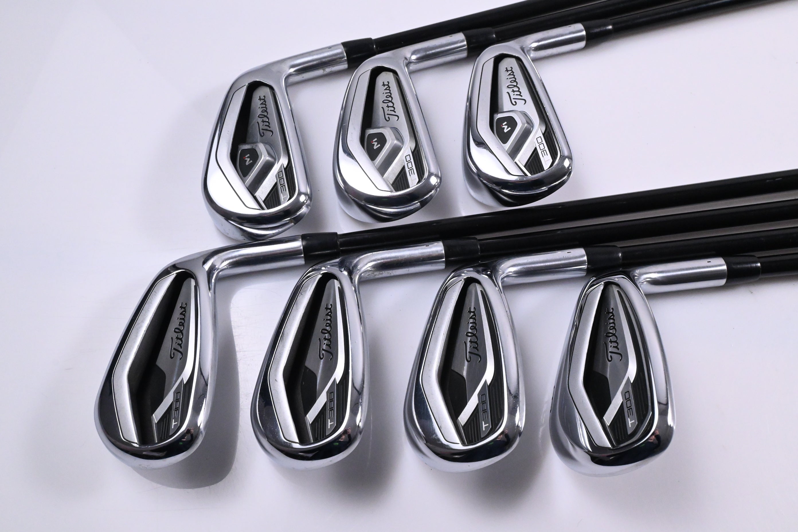 Titleist T300 2021 Irons / 5-PW53° / Regular Flex Tensei AV Red AM(2) Shafts