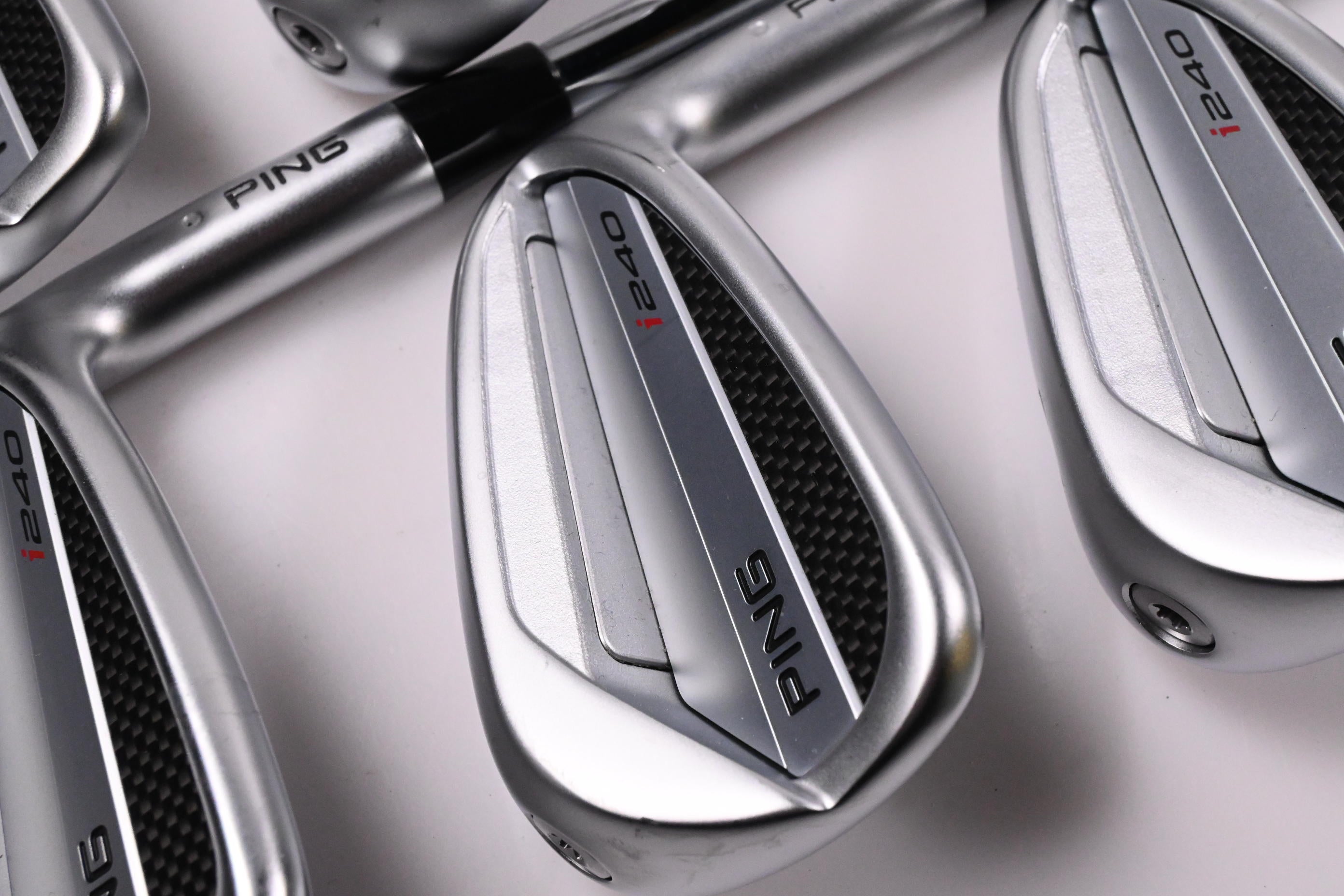 Ping I240 Irons / 6-PW / Silver Dot / Stiff Flex Dynamic Gold 120 S300 Shafts
