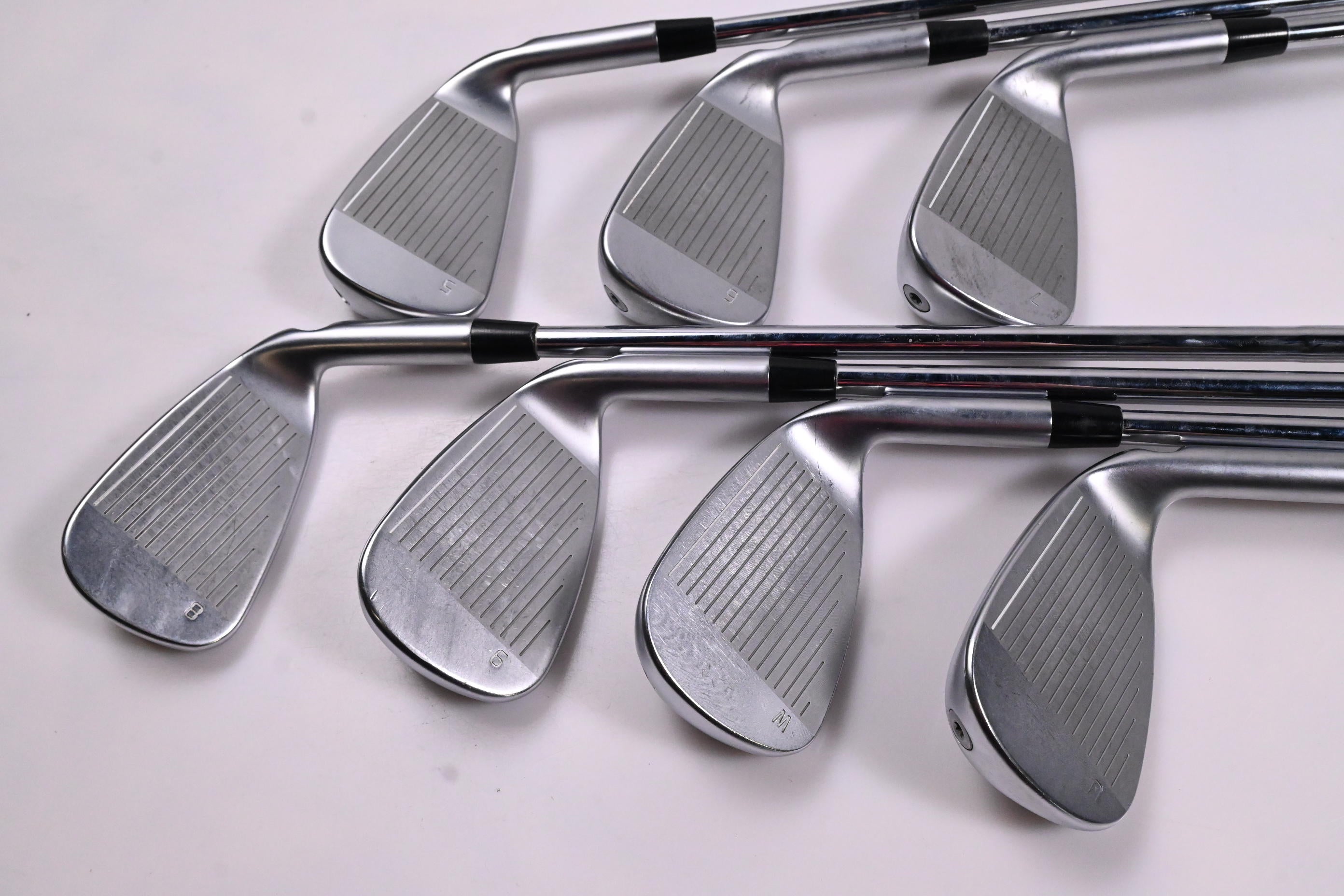 Left Hand Ping G730 Irons / 5-PW+GW+LW / Red Dot / Regular Flex NS Pro Modus 3