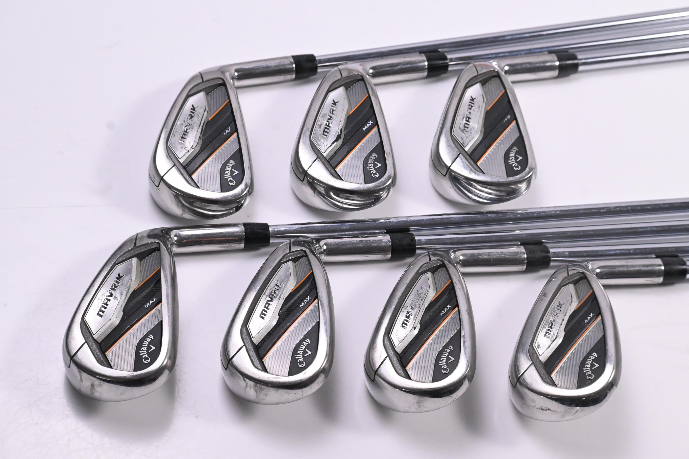 Callaway Mavrik Max Irons / 4-PW / Regular Flex KBS Max 80 Shafts