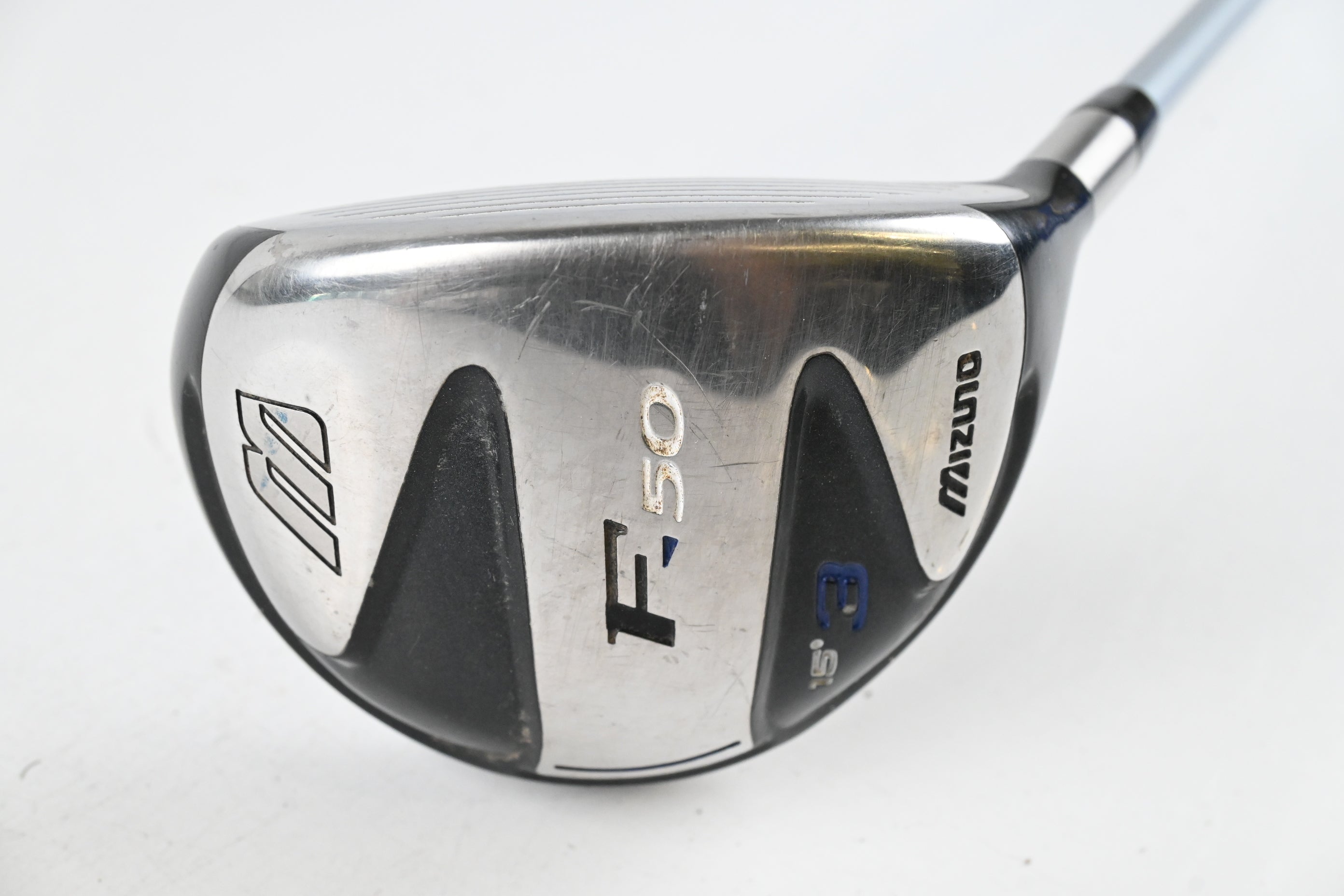 Mizuno F-50 #3 Wood / 15 Degree / Regular Flex Mizuno Exsar FS2 Shaft