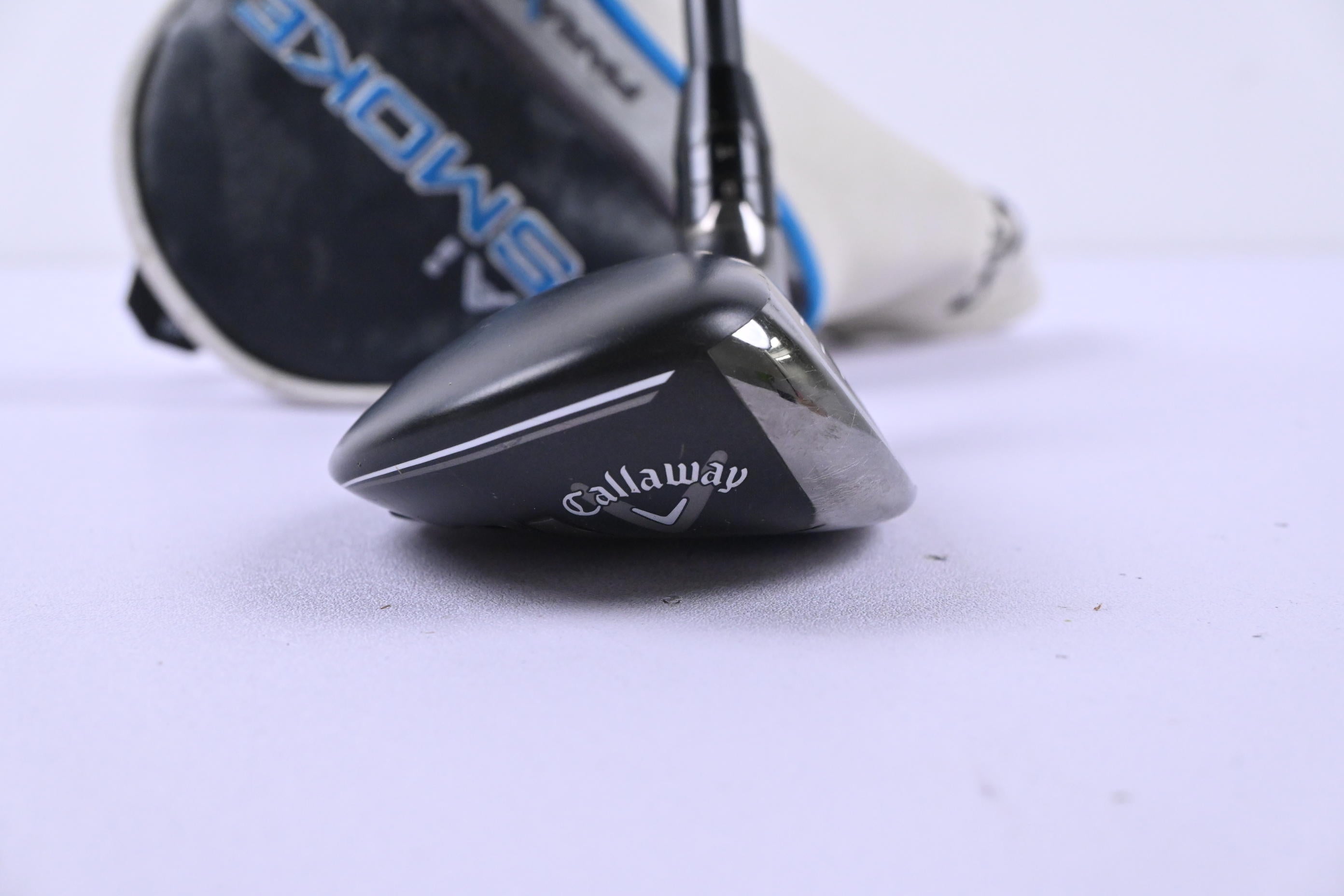 Callaway Paradym Ai Smoke HL #8 Hybrid / 33 Degree / Senior Flex Cypher 50