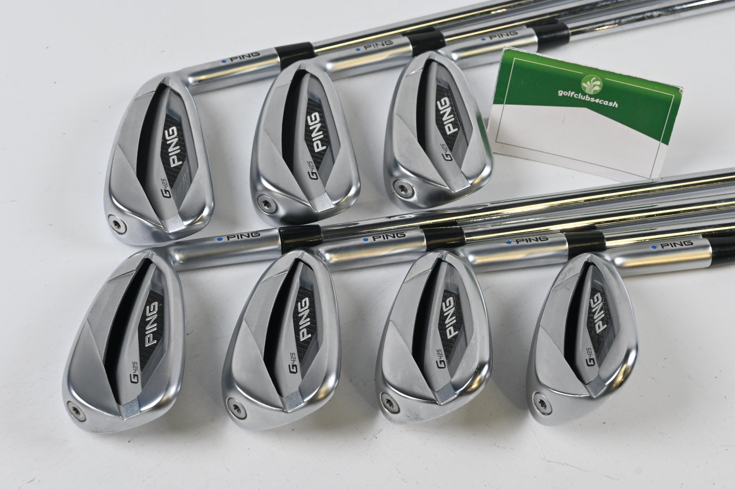 Ping G425 Irons / 5-PW+SW / Blue Dot / Regular Flex Ping AWT