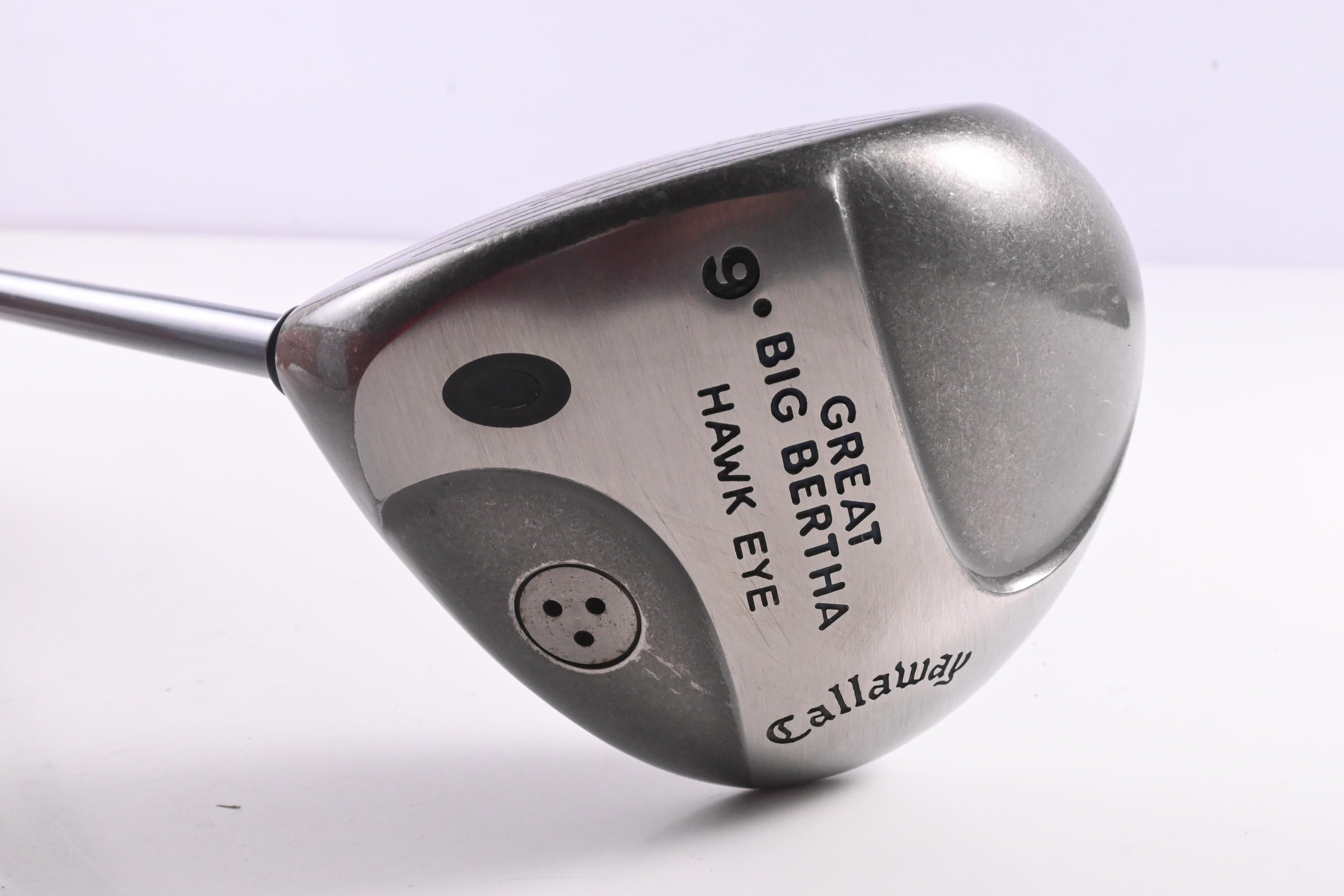 Left Hand Callaway Great Big Bertha Hawk Eye Driver / 9 Degree / Firm Flex