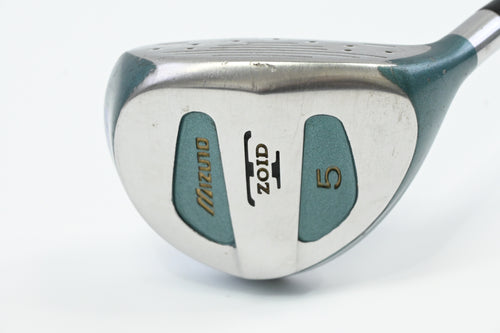 Mizuno T-Zoid Forged #5 Wood / 18 Degree / Ladies Flex TechnoFlex Gold Shaft