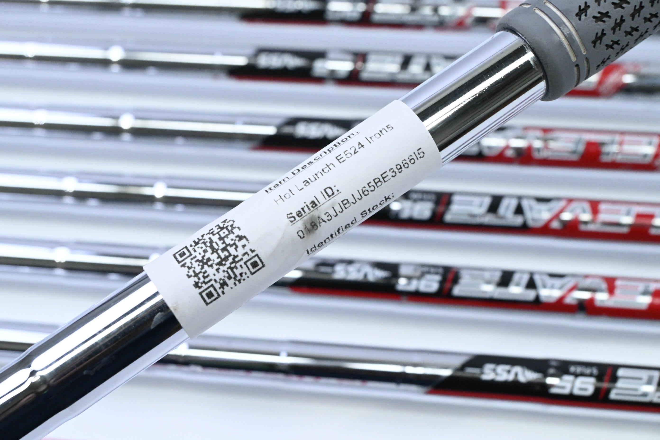 Tour Edge Hot Launch E524 Irons / 4-PW+AW / Stiff Flex Elevate 95 Shafts