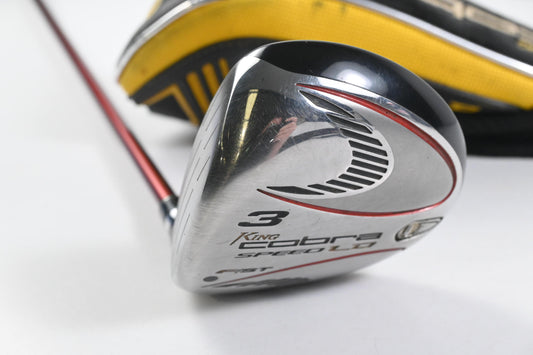Left Hand Cobra Speed LD #3 Wood / 15 Degree / Regular Flex Aldila NV 55 Shaft