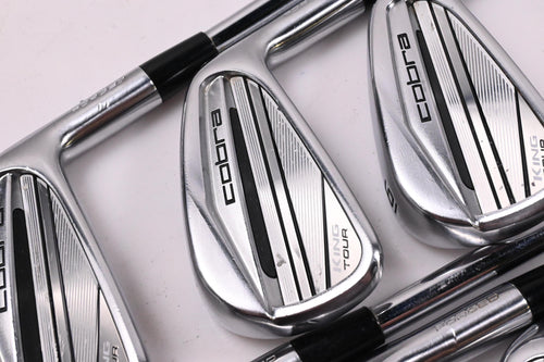 Cobra King Tour 2023 Irons / 4-PW / X-Flex KBS $-Taper 130 Shafts