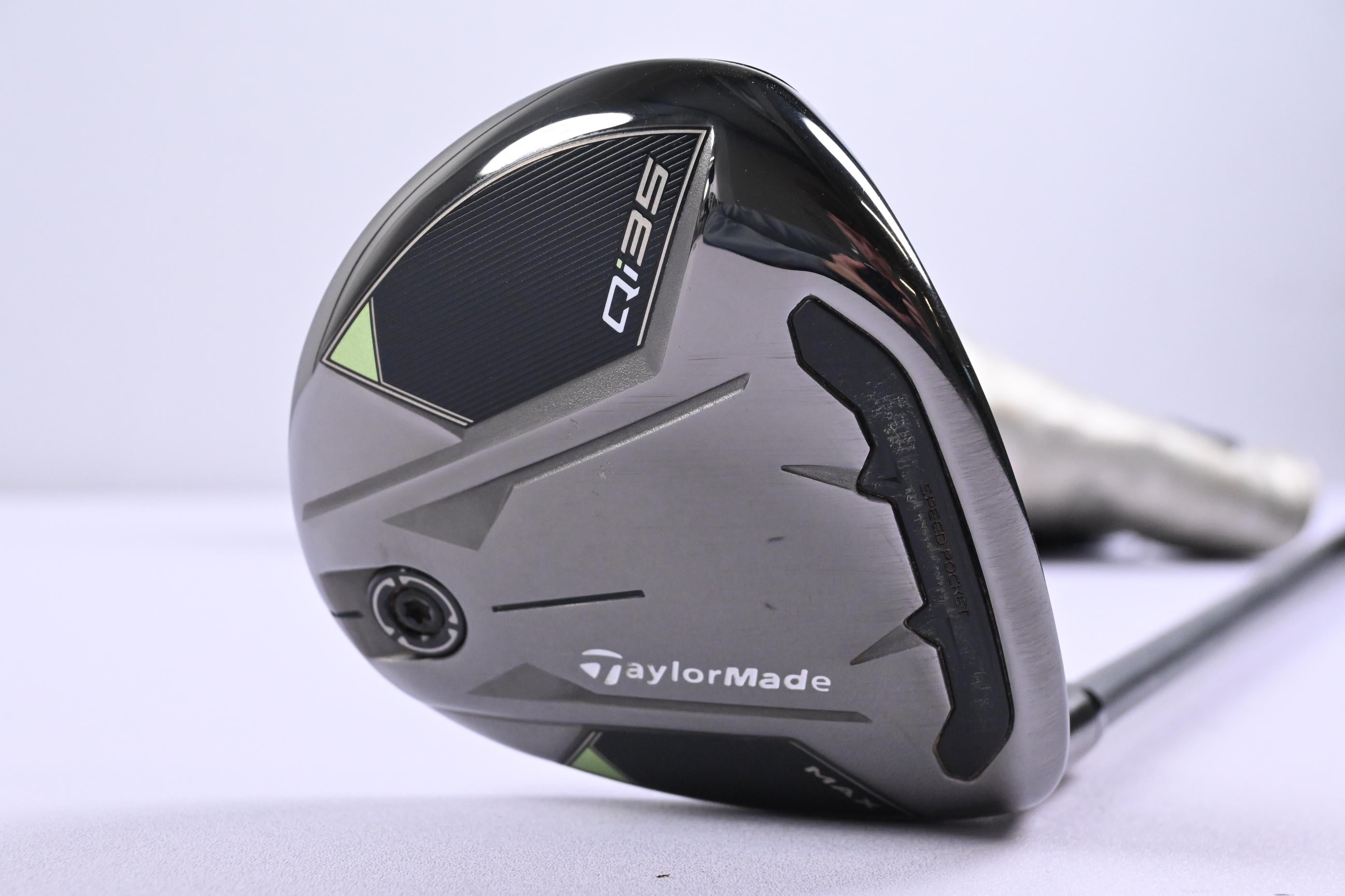Taylormade Qi35 Max #9 Wood / 24.5 Degree / Stiff Flex Fujikura Airspeeder 50