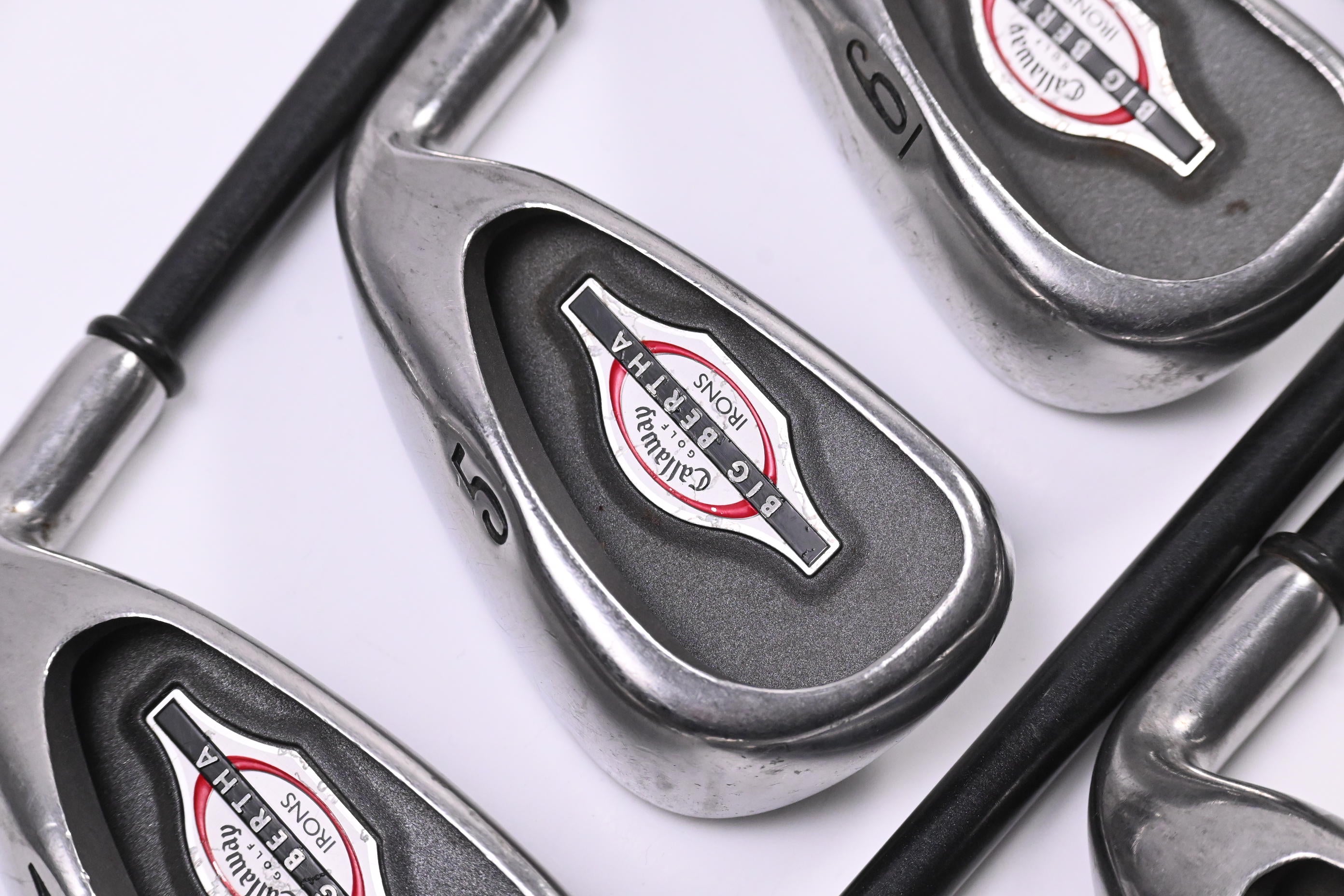 Callaway Big Bertha 2002 Irons / 4-9i+GW+SW / Regular Flex Callaway RCH 75