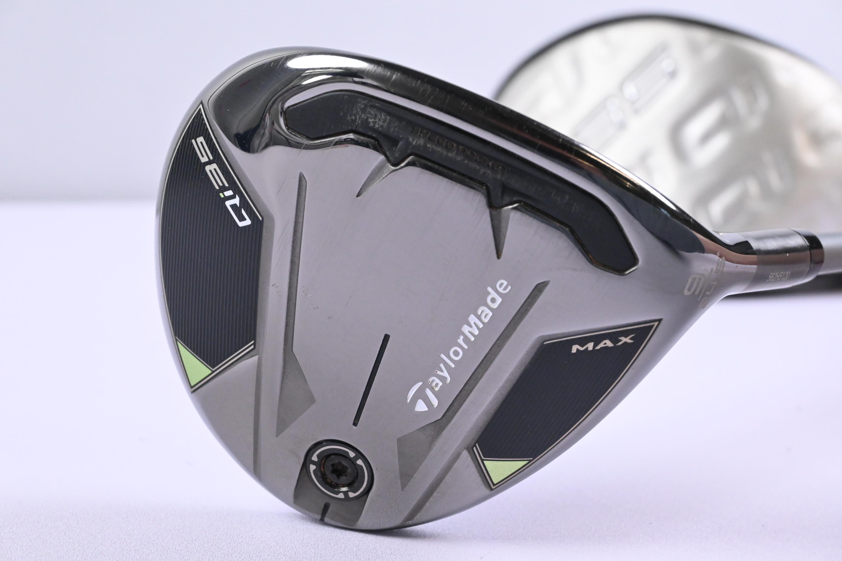 Taylormade Qi35 Max #9 Wood / 24.5 Degree / Stiff Flex Fujikura Airspeeder 50
