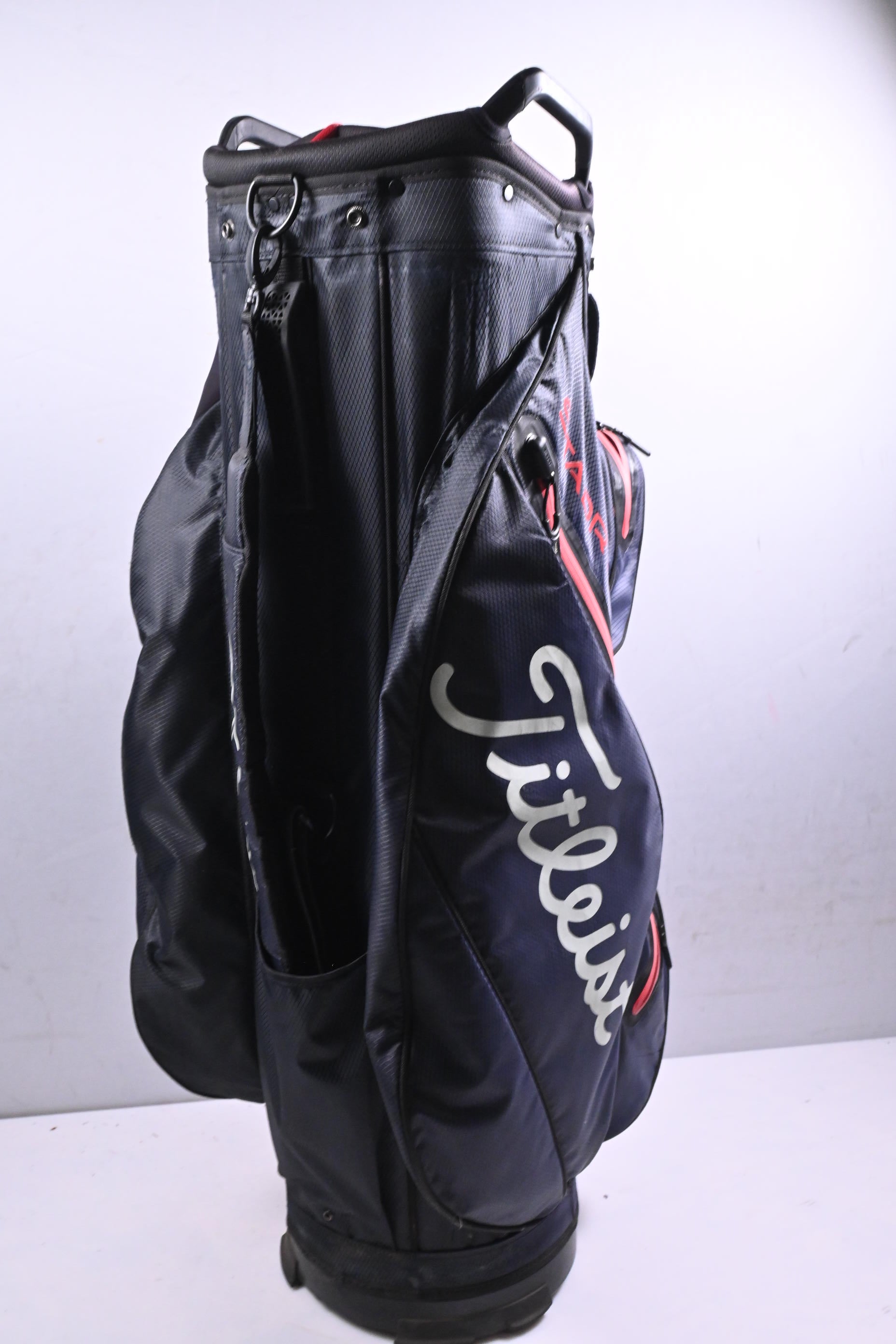 Titleist StaDry Cart Bag / 14-Way Divider / Navy, Red