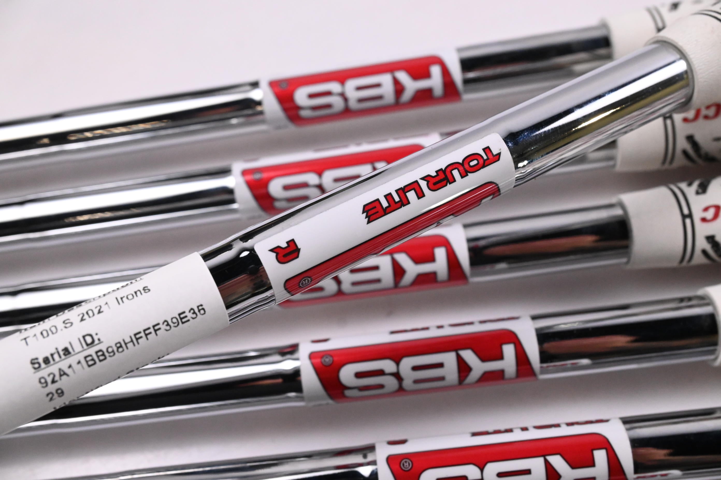 Titleist T100.S 2021 Irons / 4-PW+48° / Regular Flex KBS Tour Lite Shafts