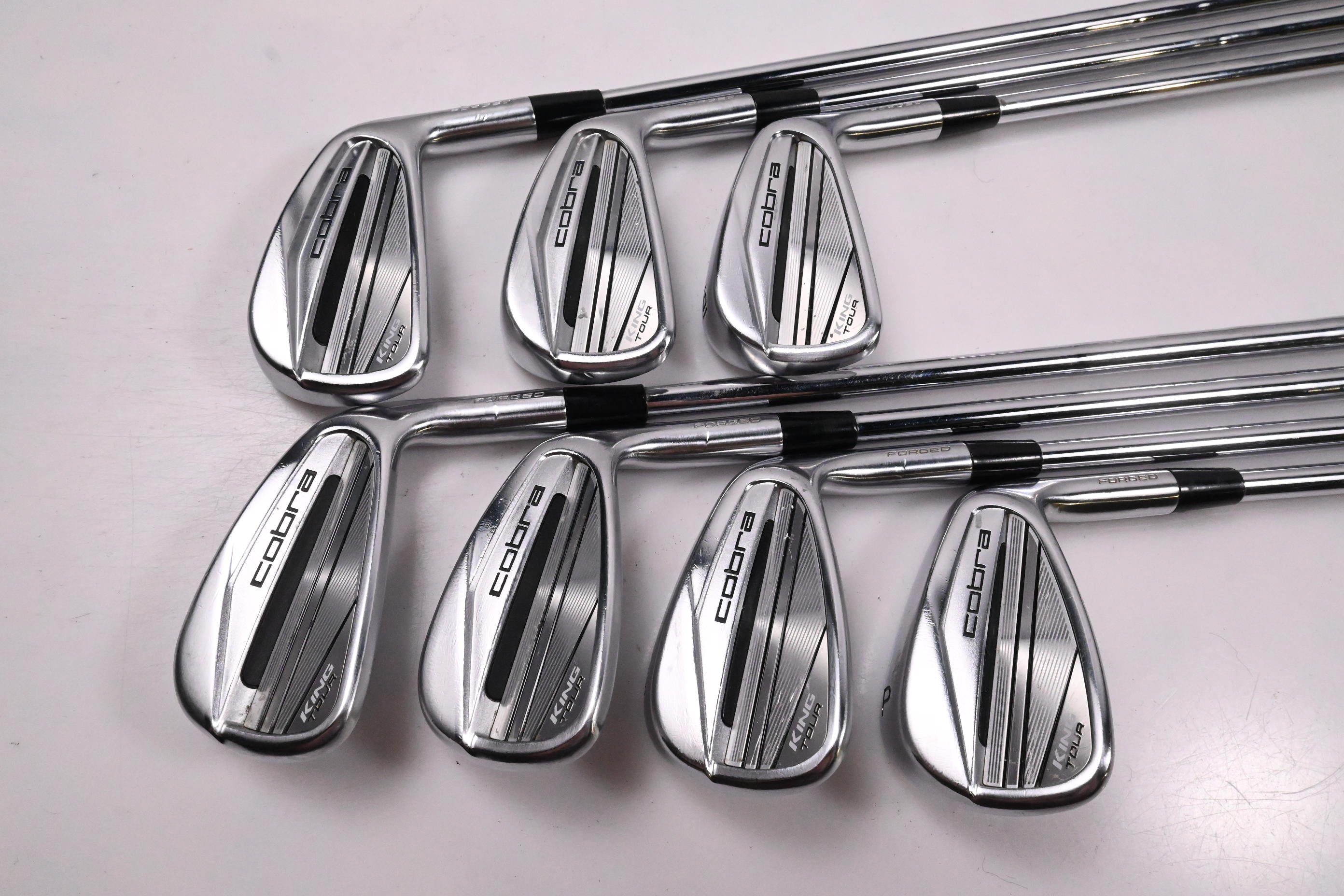 Cobra King Tour 2023 Irons / 4-PW / X-Flex KBS $-Taper 130 Shafts