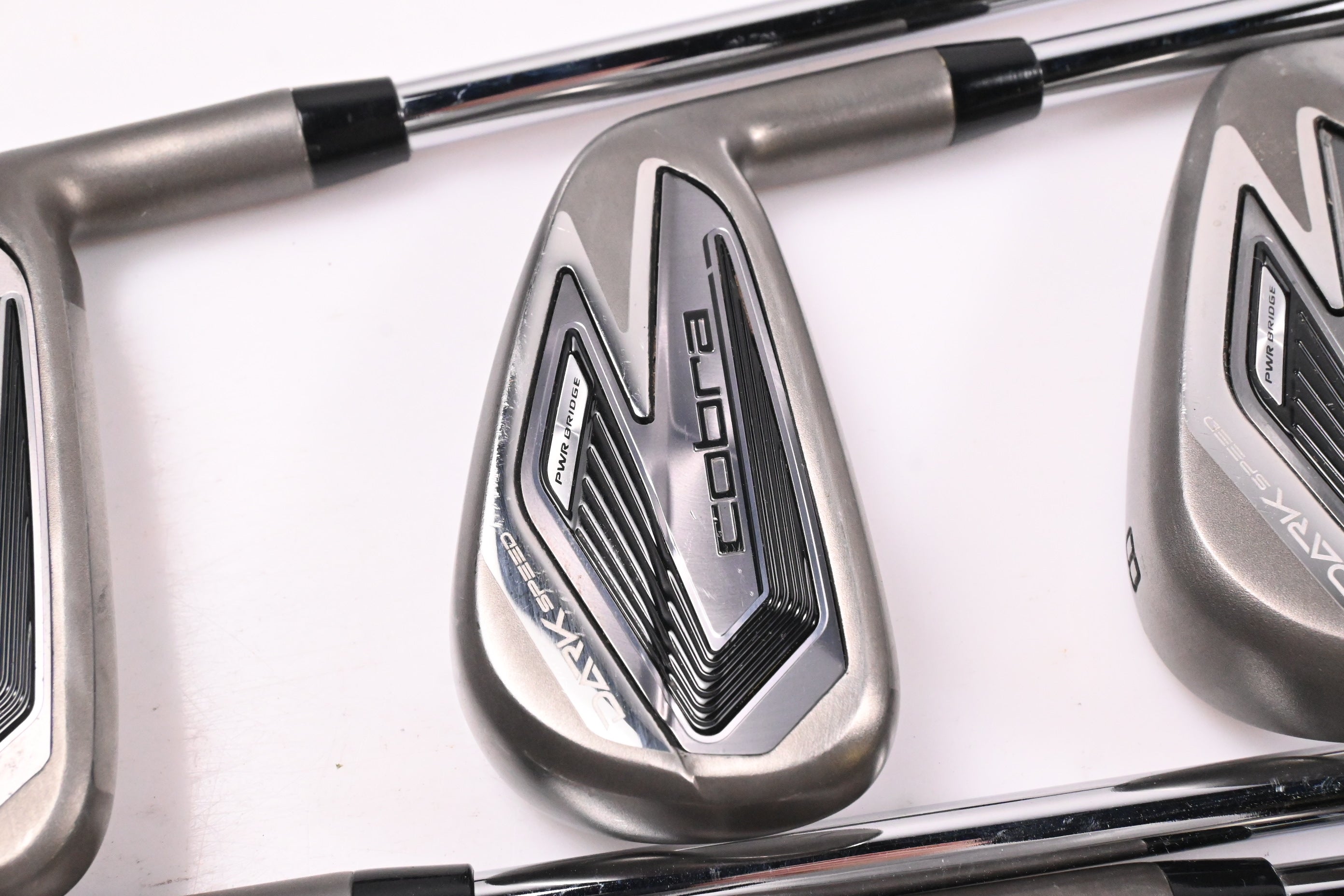 Cobra Darkspeed Irons / 6-PW+GW / Stiff Flex KBS Tour Lite Shafts