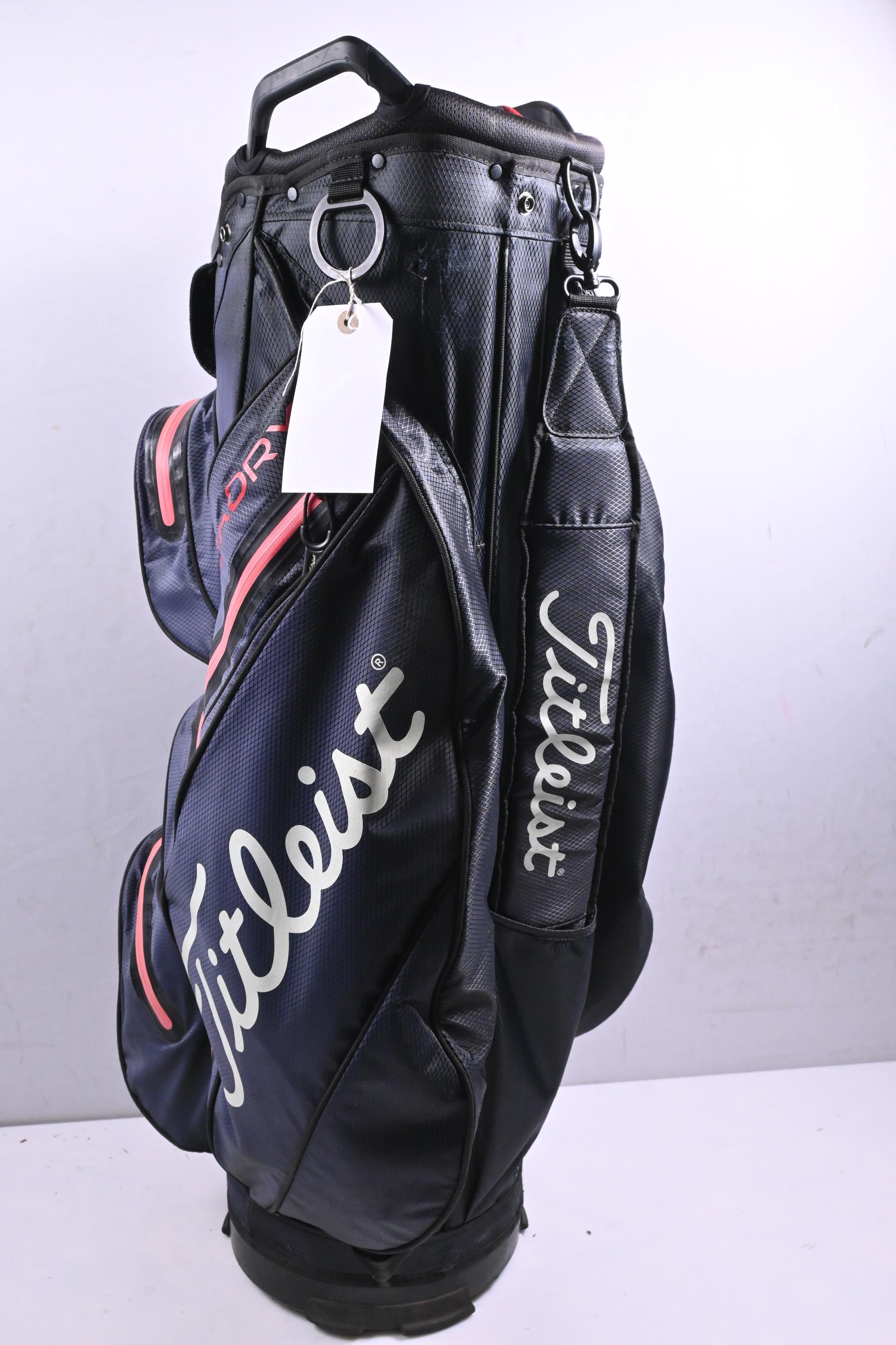 Titleist StaDry Cart Bag / 14-Way Divider / Navy, Red