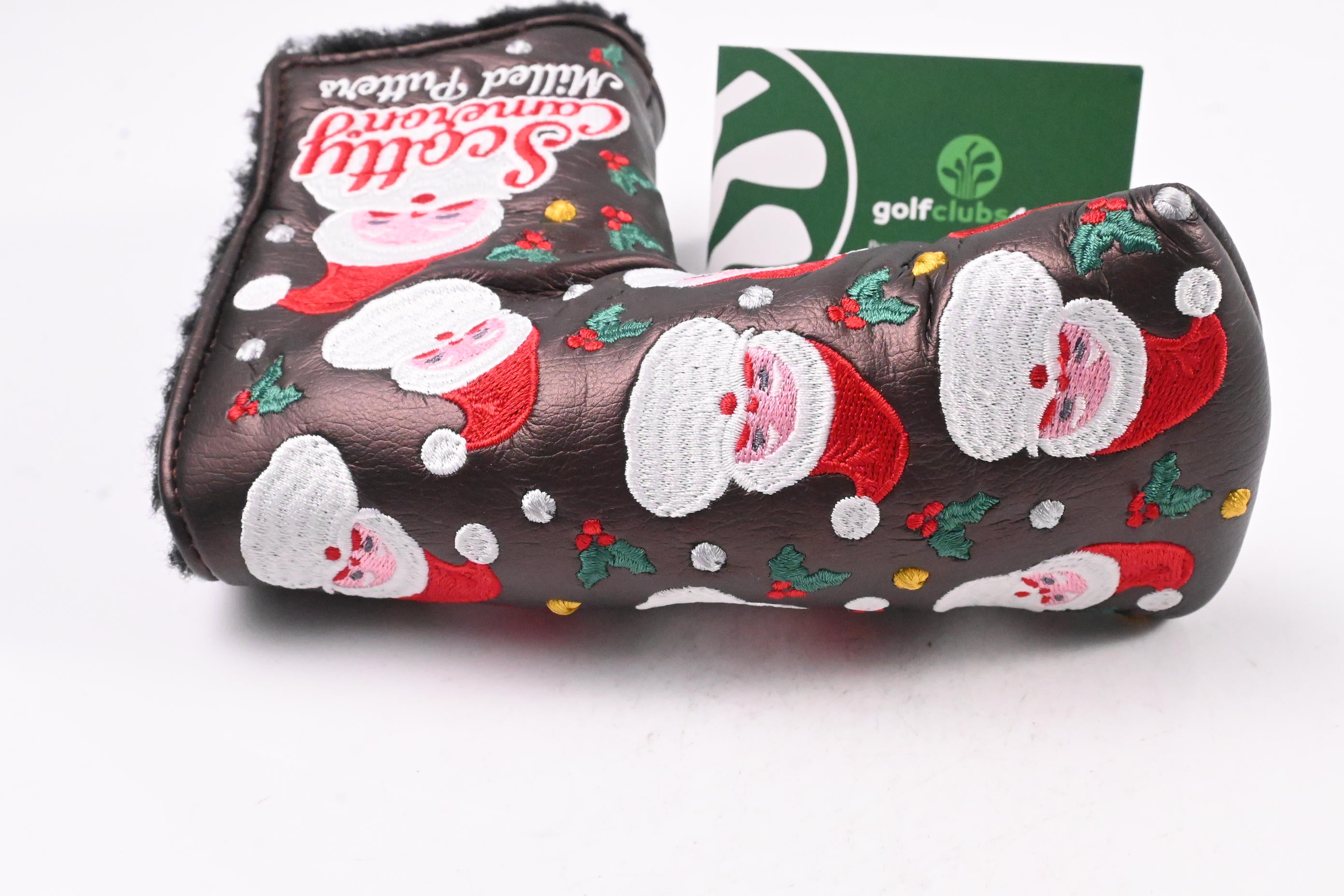 Scotty Cameron 2020 Dancing Santas Putter Headcover / Blade / Brown