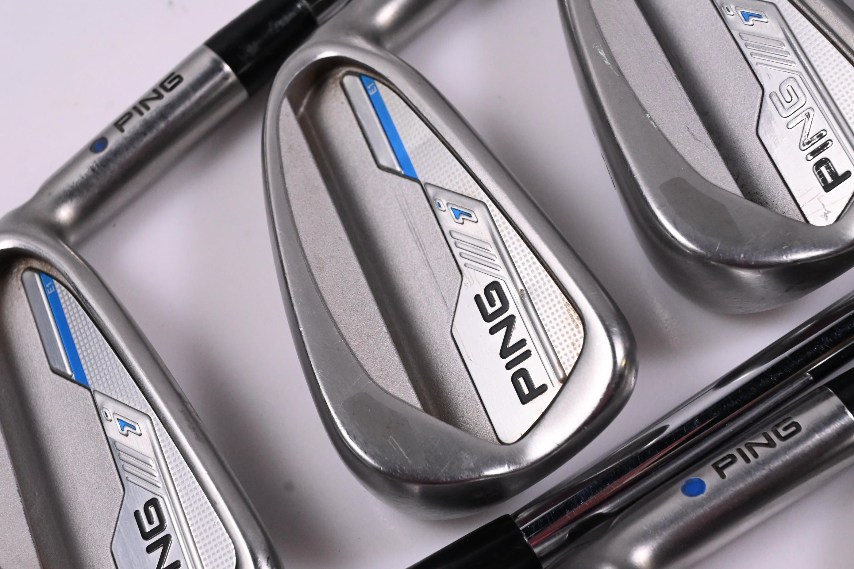 Ping i-Series E1 Irons / 4-PW+GW / Blue Dot / Stiff Flex True Temper XP 95 S300