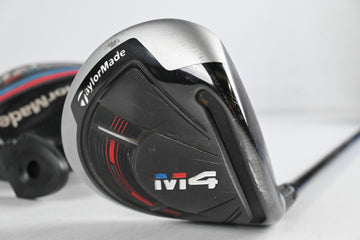 TaylorMade M4 #3 Wood / 15 Degree / Stiff Flex Fujikura Atmos Red 6 Shaft