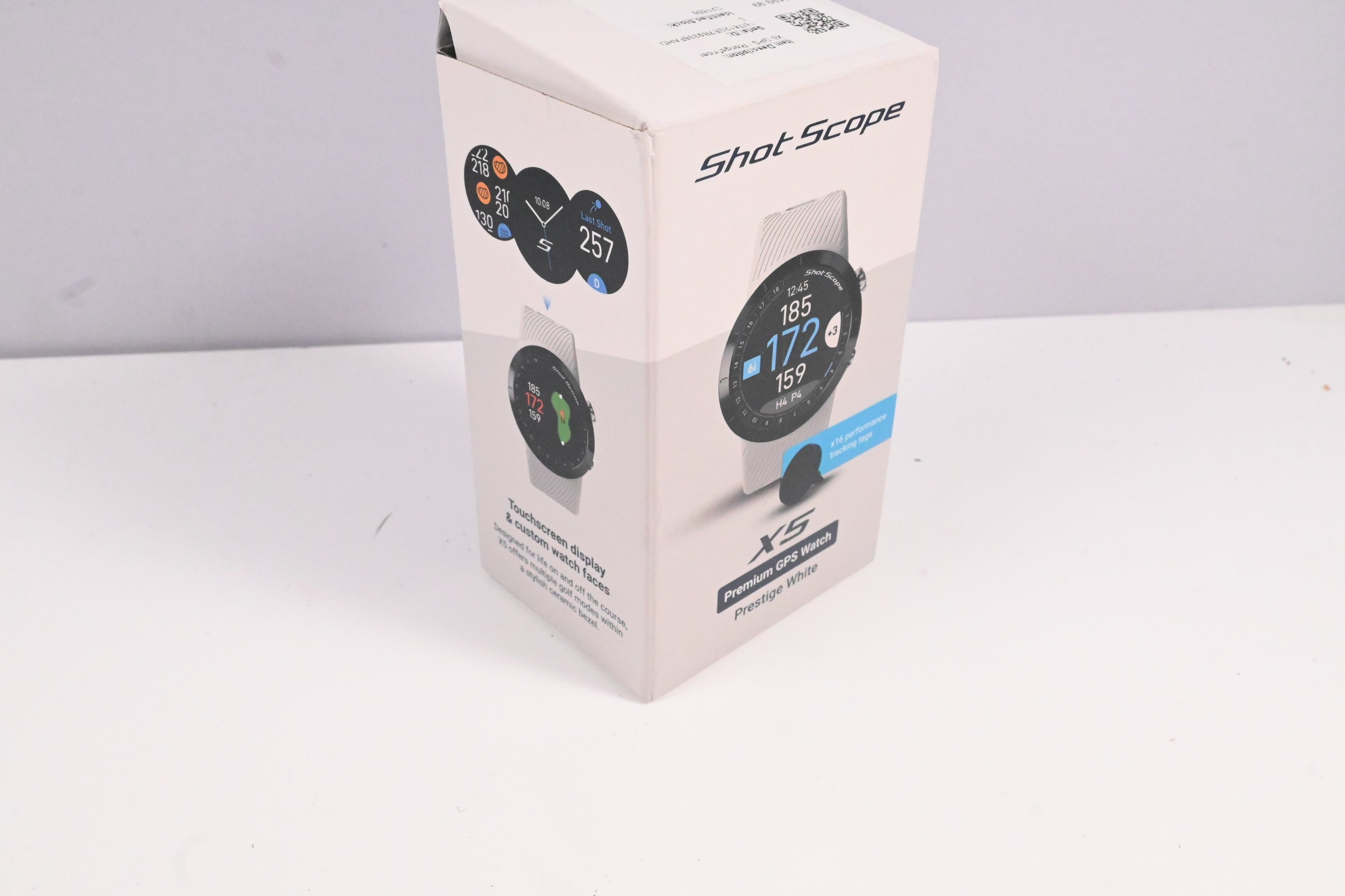 Shotscope X5 Premium Prestige White / GPS Watch