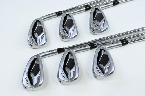 Ping G430 Irons / 5-PW / Blue Dot / Stiff Flex Ping AWT 2.0 Shafts