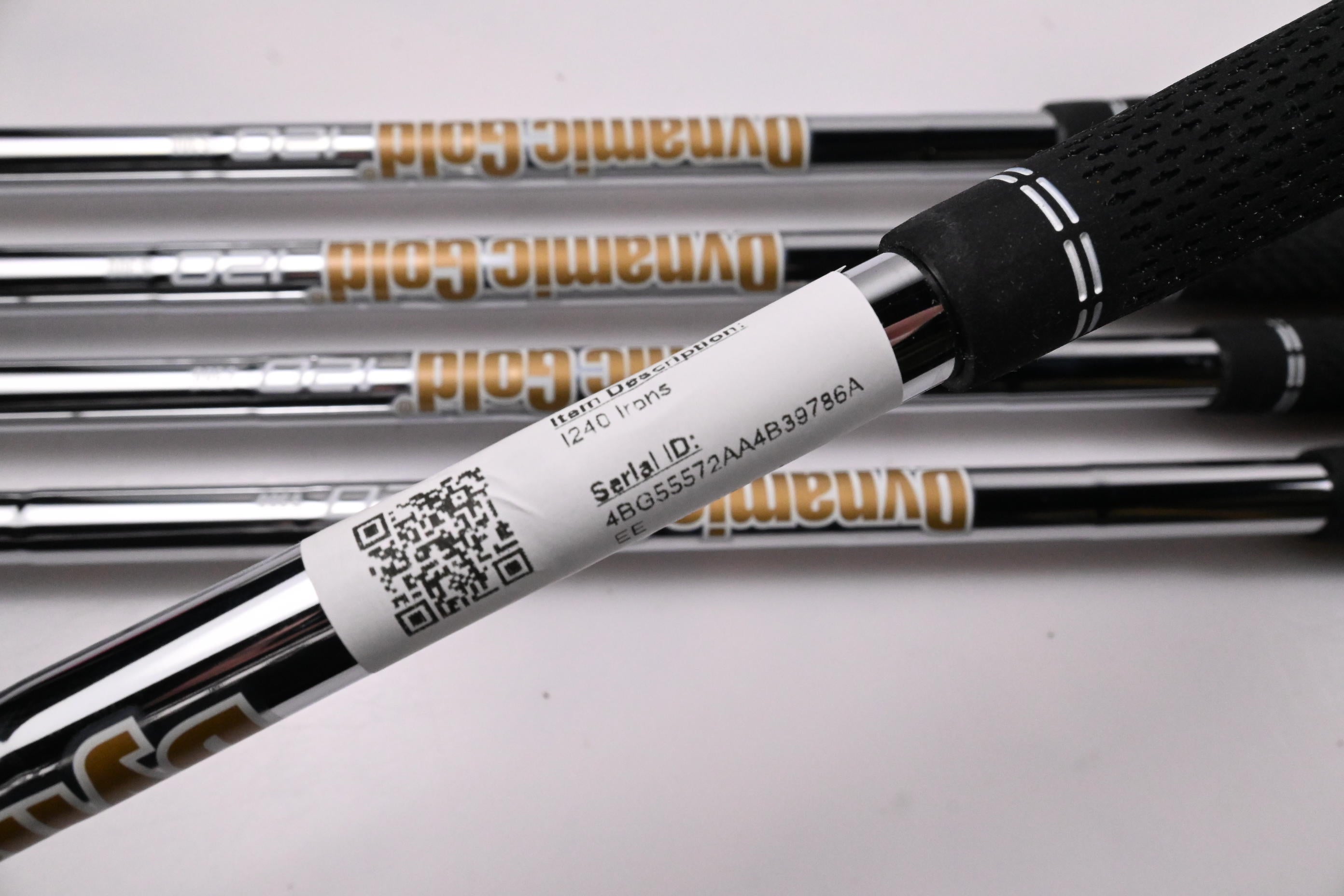 Ping I240 Irons / 6-PW / Silver Dot / Stiff Flex Dynamic Gold 120 S300 Shafts