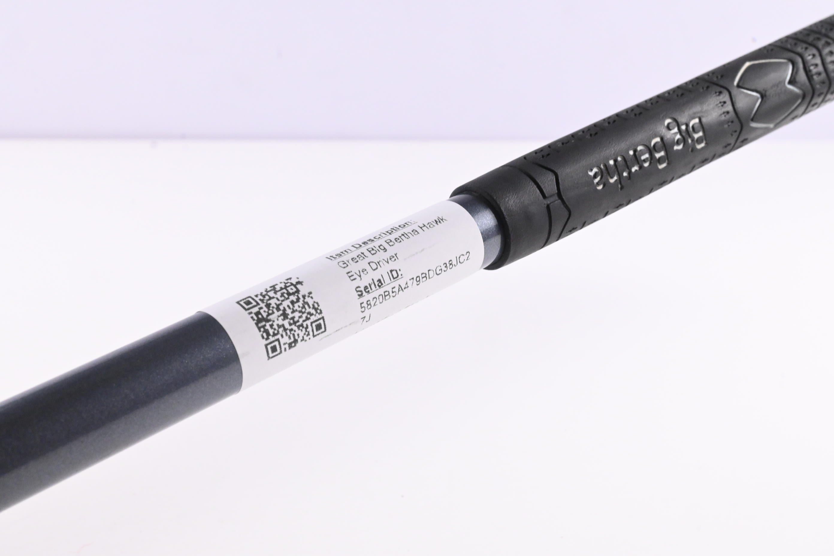 Left Hand Callaway Great Big Bertha Hawk Eye Driver / 9 Degree / Firm Flex