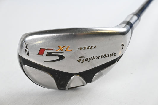 Taylormade R5 XL #4 Hybrid / 22 Degree / Regular Flex Taylormade Hyperlite XL