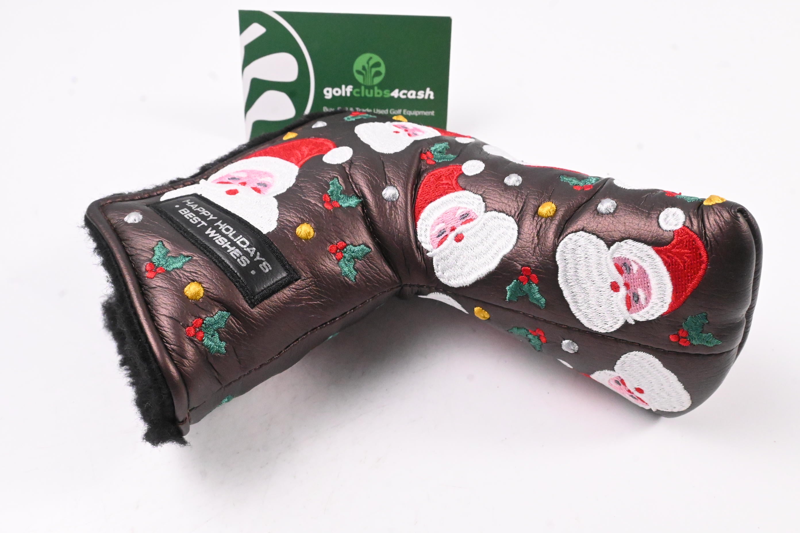 Scotty Cameron 2020 Dancing Santas Putter Headcover / Blade / Brown
