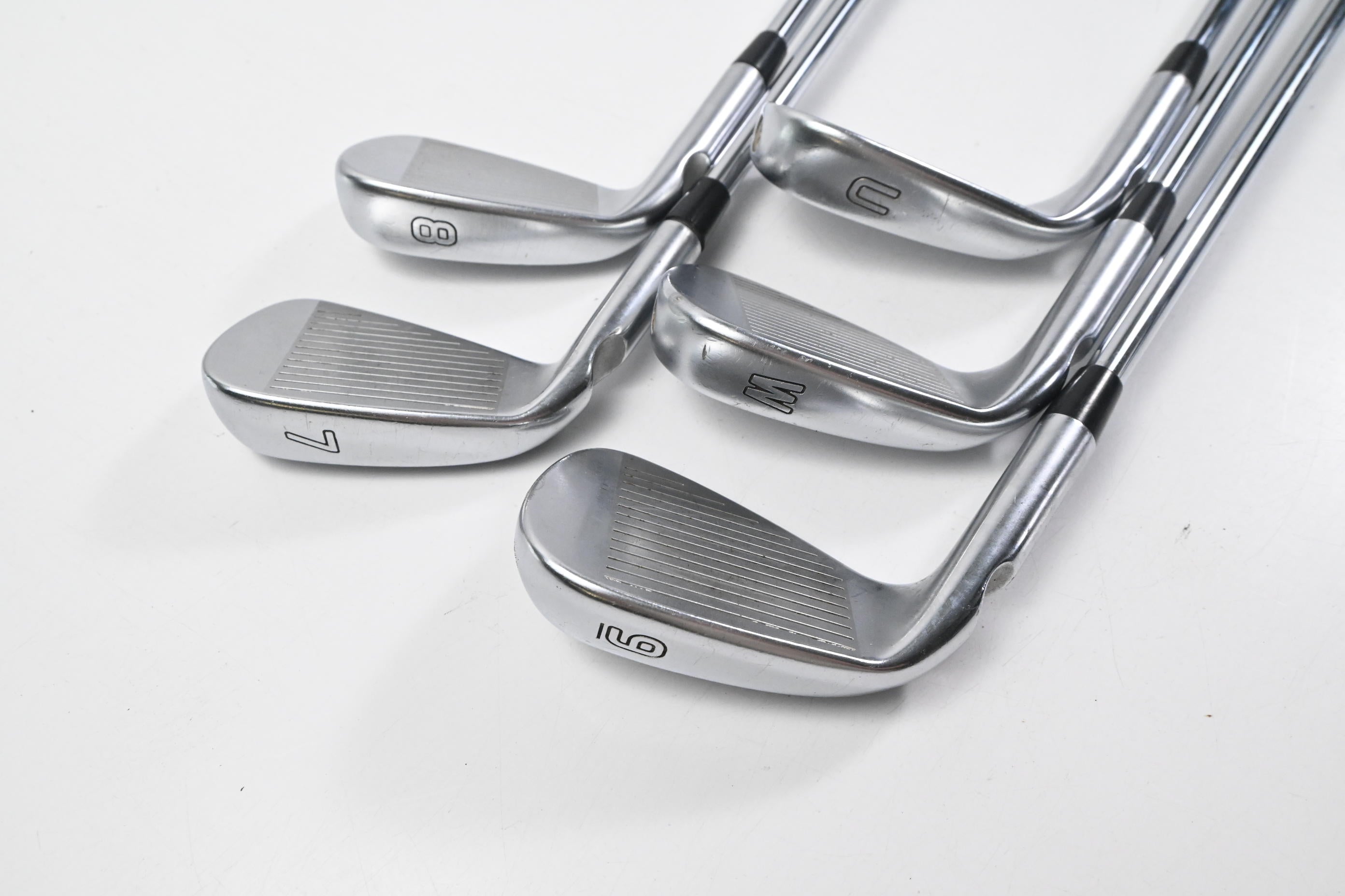 Ping i500 Irons / 7-PW+GW / Green Dot / Regular Flex XP 95 R300 Shafts