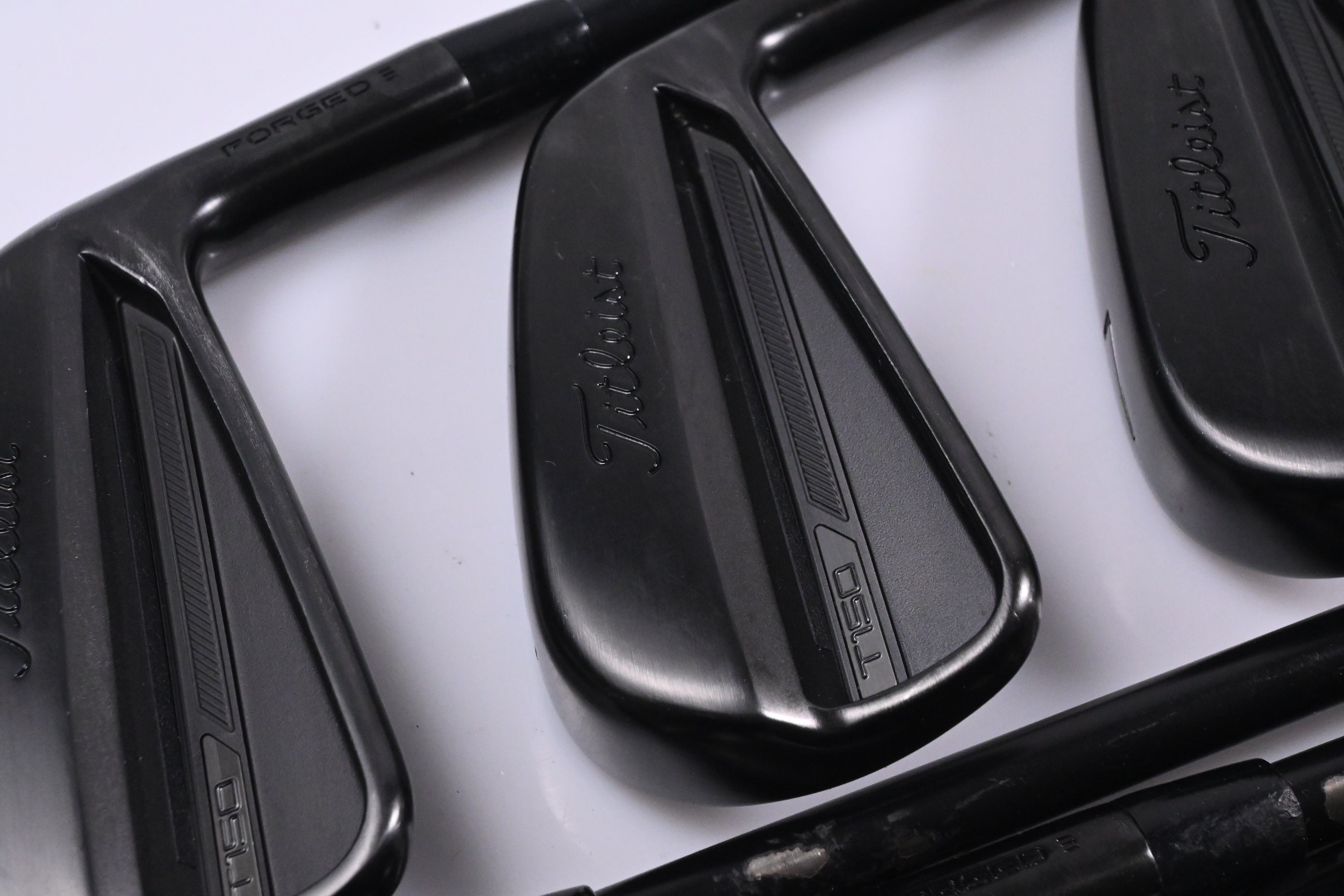 Titleist T150 Black Vapor Irons / 5-PW+48° / Stiff Flex AMT Black S300 Shafts