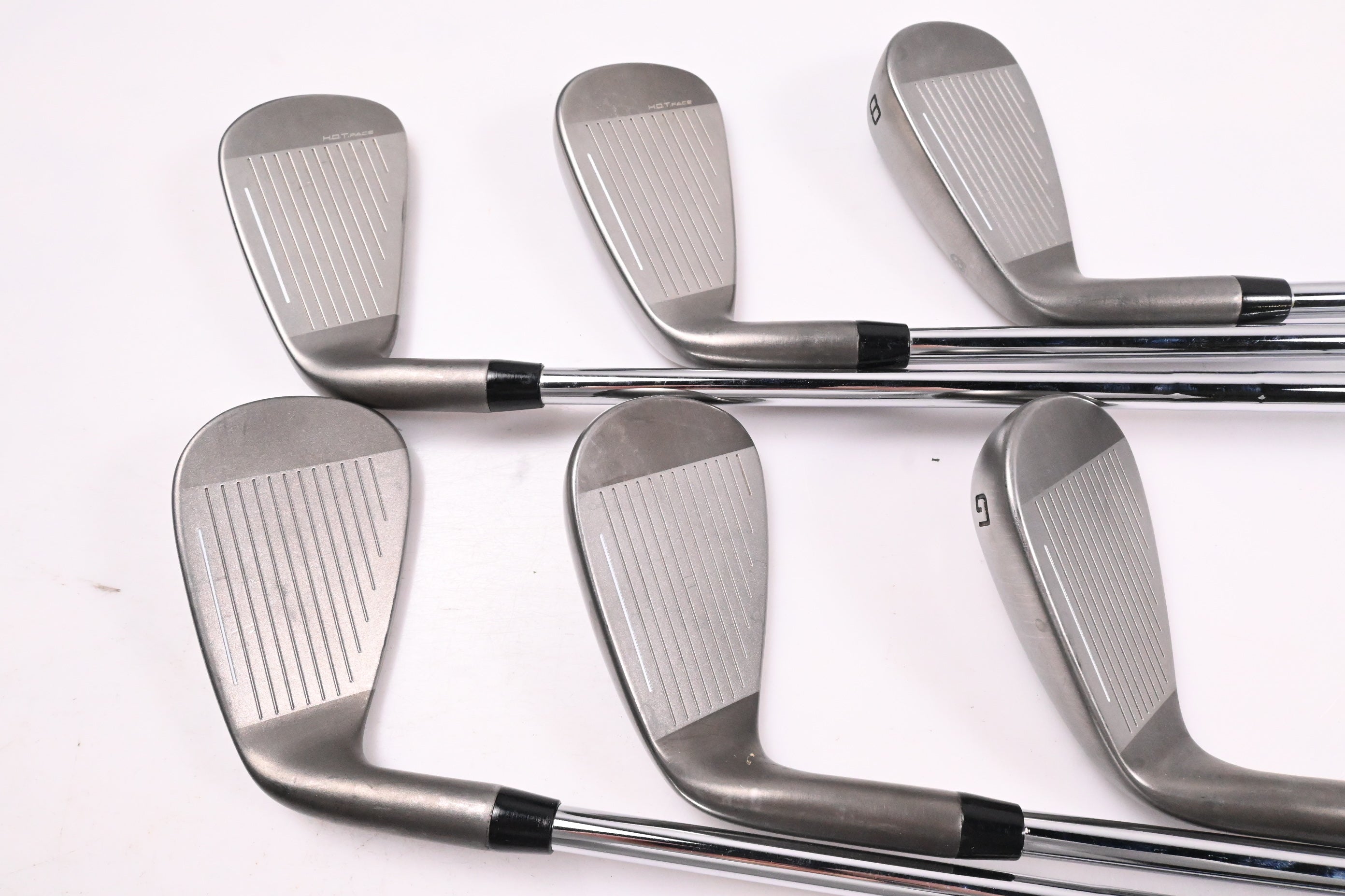 Cobra Darkspeed Irons / 6-PW+GW / Stiff Flex KBS Tour Lite Shafts