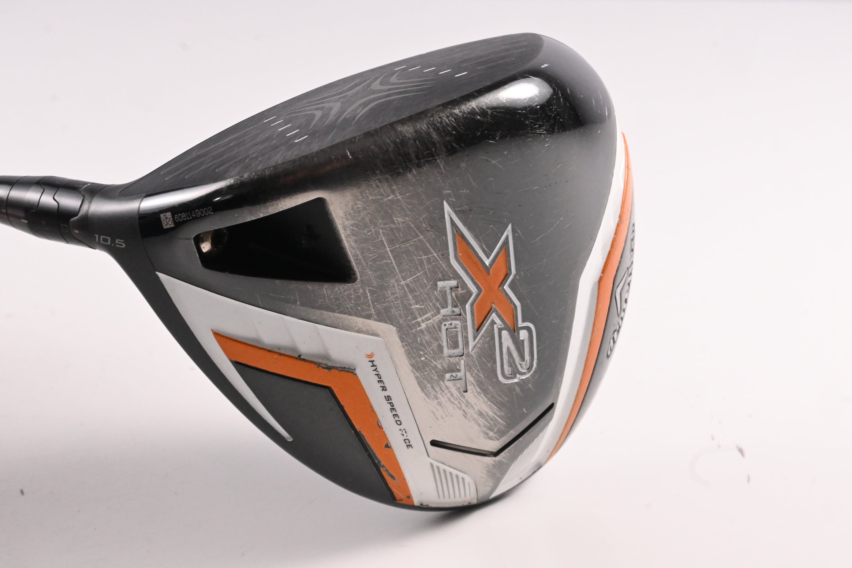 Left Hand Callaway X2 Hot Driver / 10.5 Degree / Senior Flex Aldila Tour Blue 55