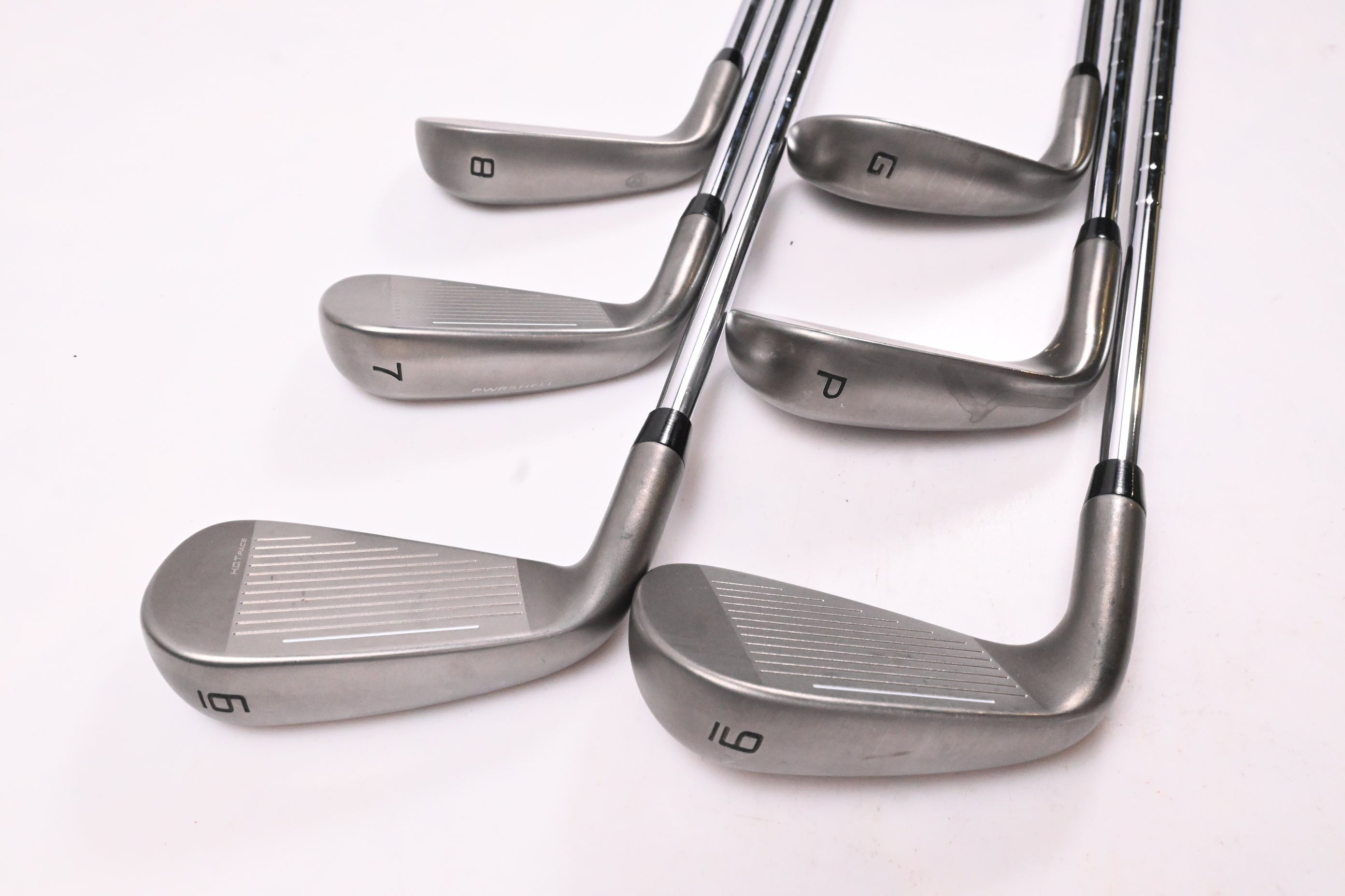 Cobra Darkspeed Irons / 6-PW+GW / Stiff Flex KBS Tour Lite Shafts