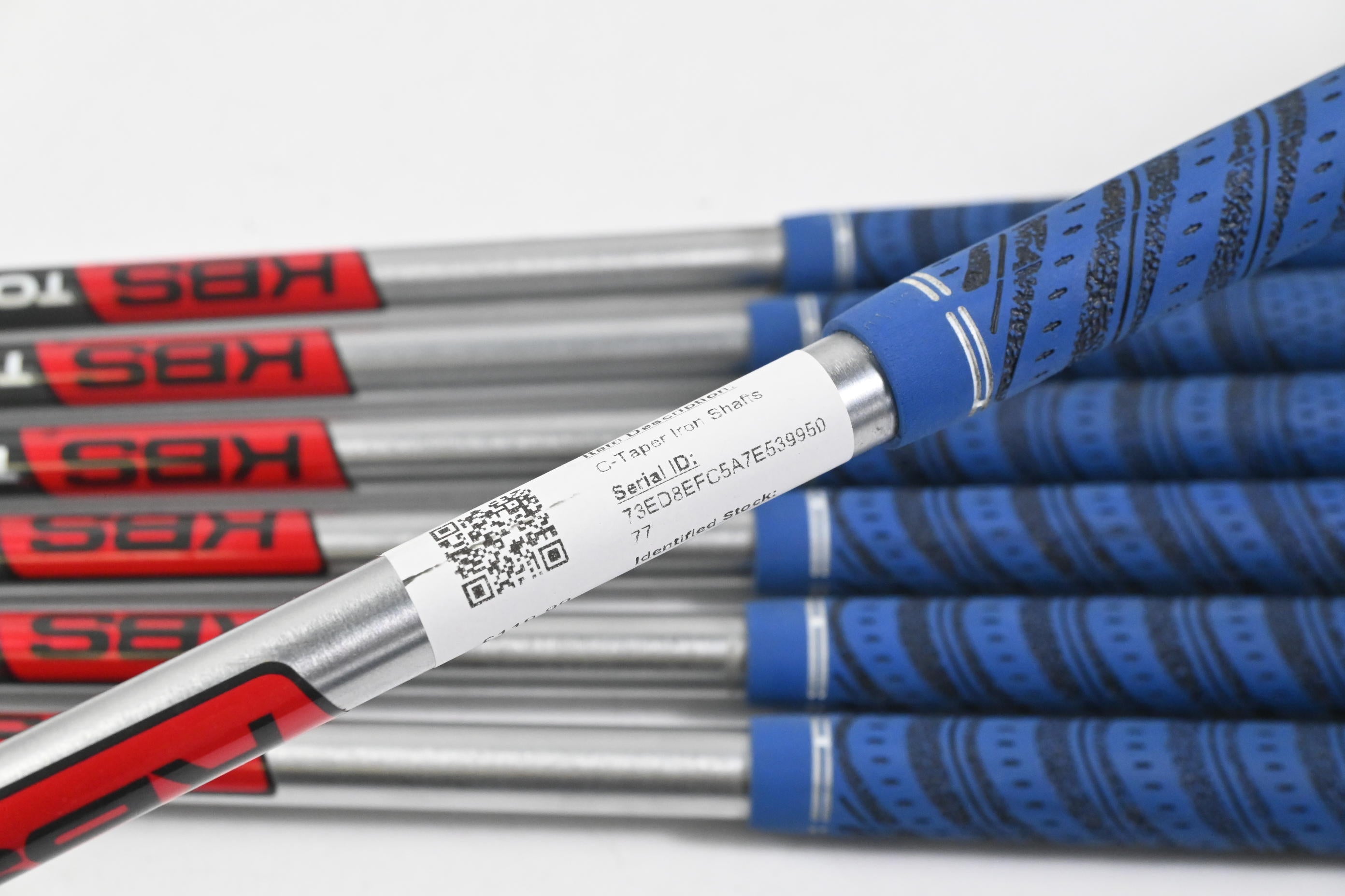 KBS Tour C-Taper 130 Iron Shafts / X-Flex / Set of 7 / .355" Tips