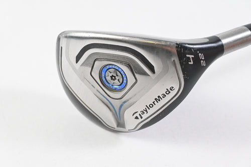 Taylormade Jetspeed #4 Hybrid / 22 Degree / Stiff Flex Matrix Velox T 75 Shaft