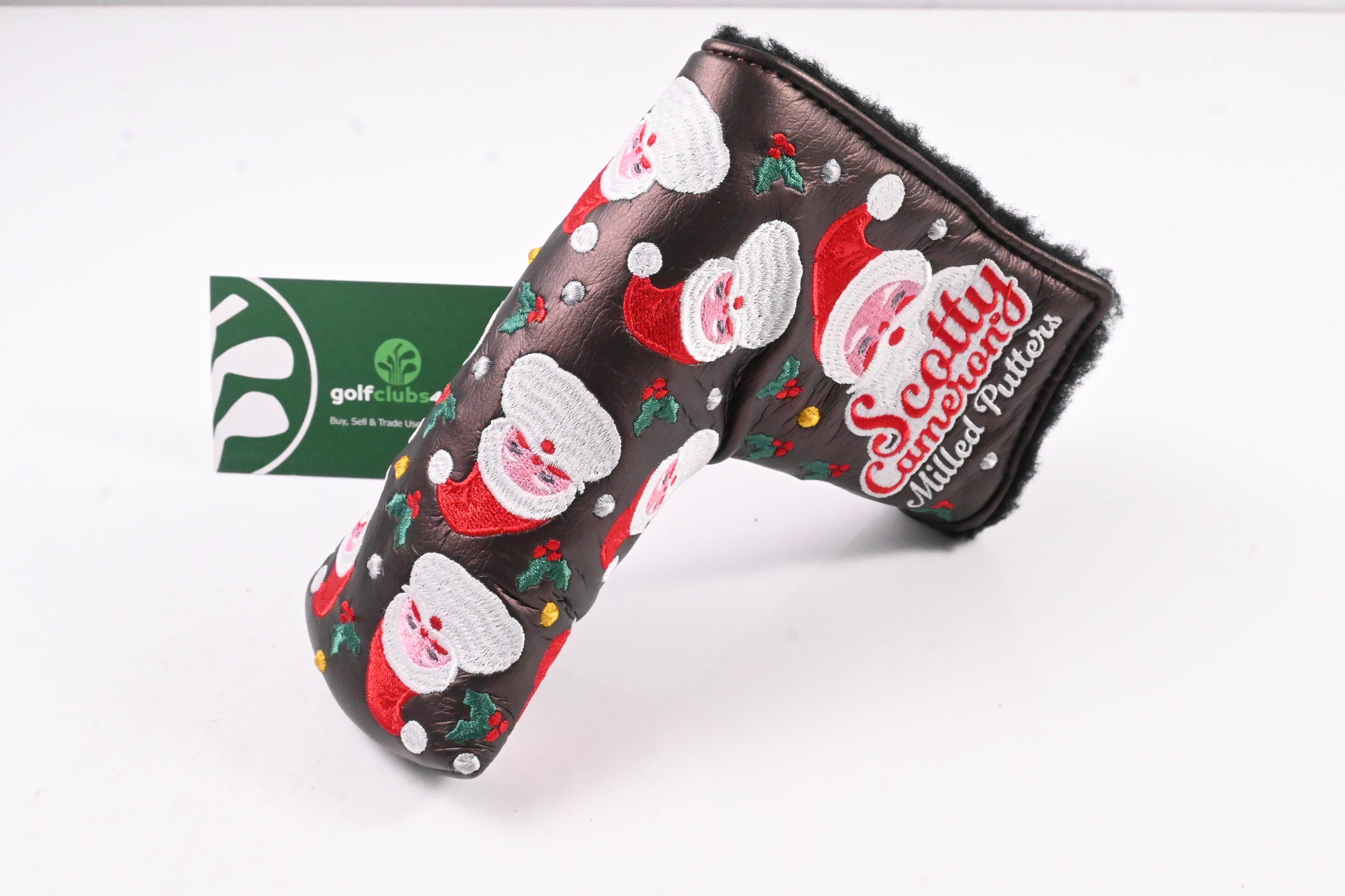 Scotty Cameron 2020 Dancing Santas Putter Headcover / Blade / Brown