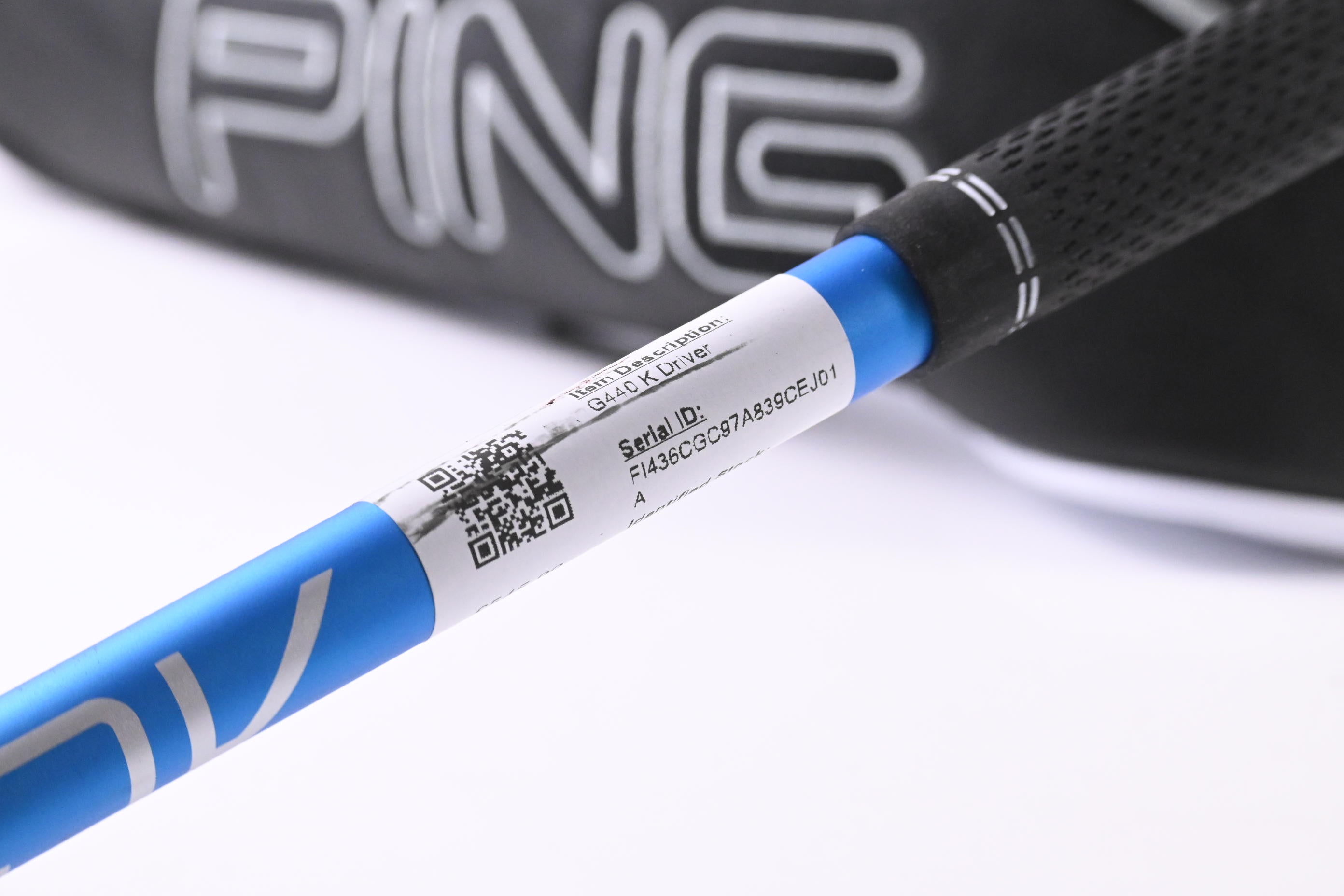 Ping G440 K Driver / 9 Degree / Stiff Flex Ping Alta CB Blue 50 Shaft