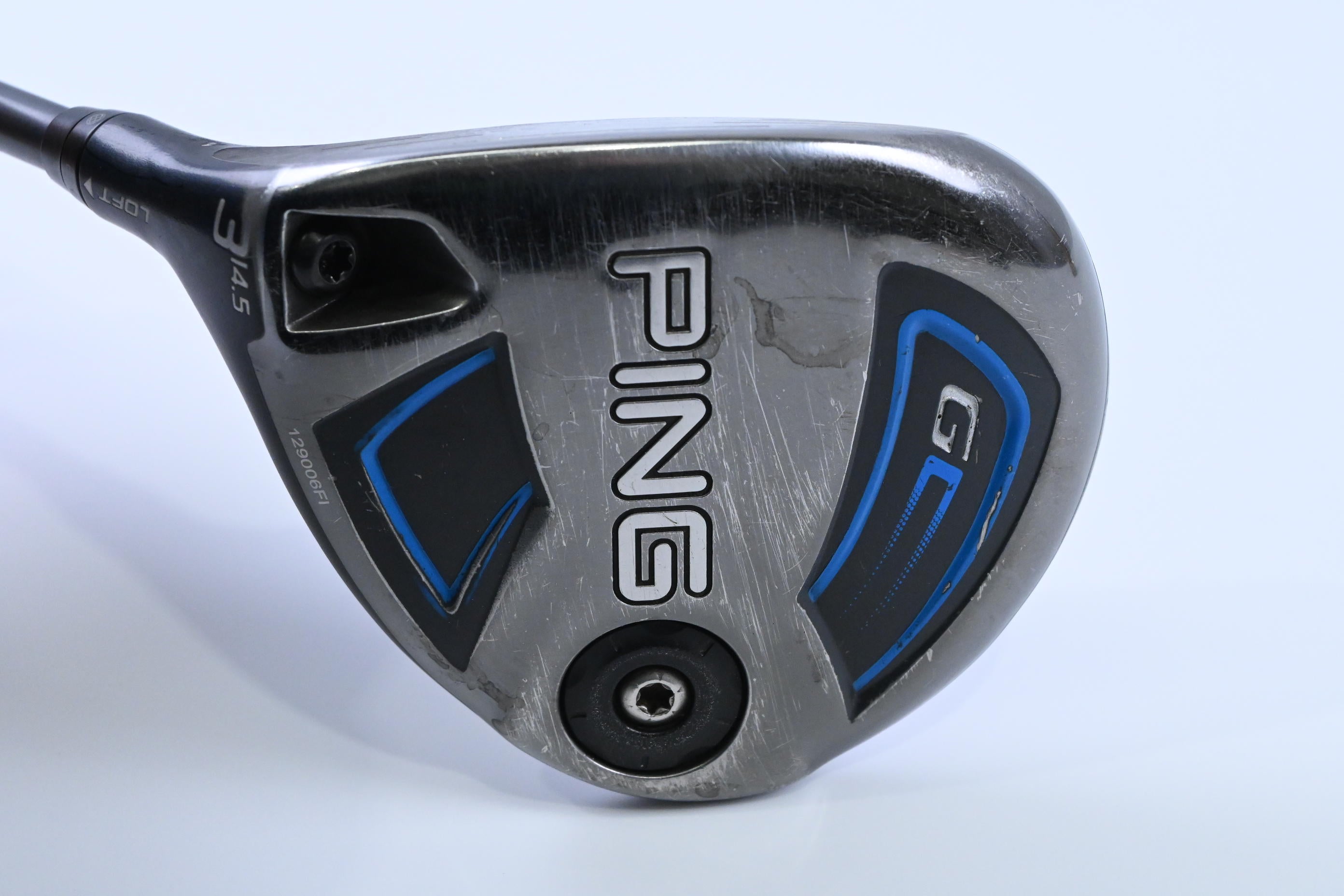 Left Hand Ping G Series #3 Wood / 14.5 Degree / Regular Flex Ping Alta Blue 65