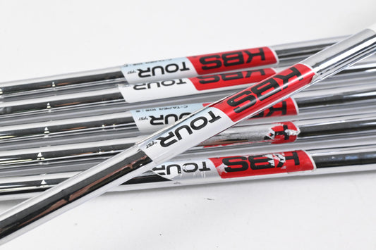 KBS Tour C-Taper 105 Iron Shafts Stiff Flex / Set of 6 / .355" Tips